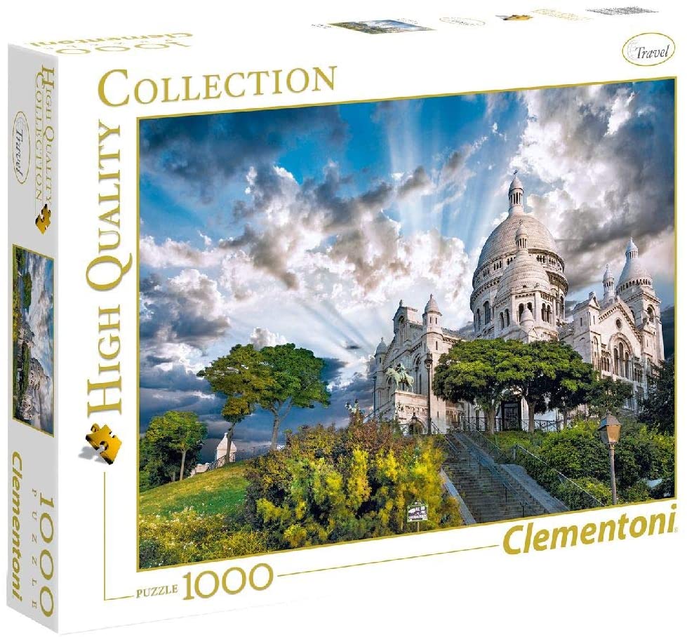 Clementoni Puzzle 39383 - Montmartre (1000 Teile) Clementoni Puzzle 39383 - Montmartre (1000 Teile)