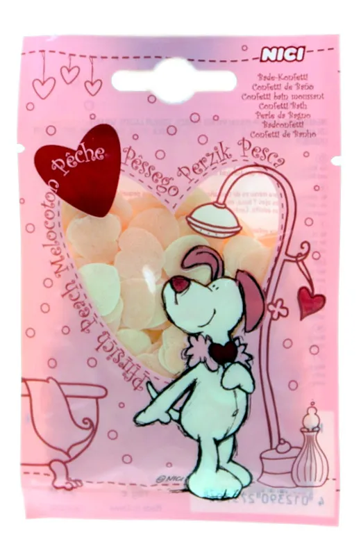 NICI N27570S - Bade-Konfetti Hund, 2-fach sortiert