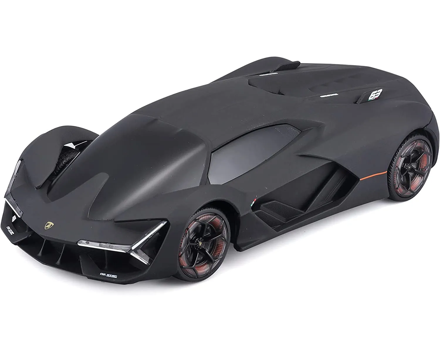 Maisto Tech 81525 - Ferngesteuertes Auto - Lamborghini Terzo Millennio (matt-schwarz, Maßstab 1:24)