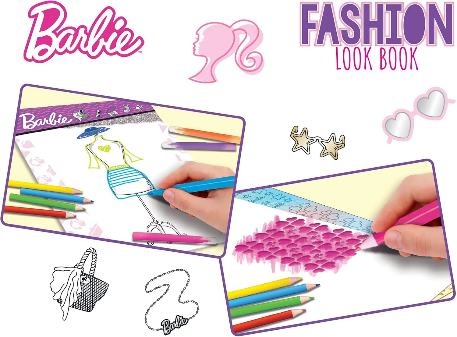 Lisciani 12677 - Barbie - Fashion Trend Look Book