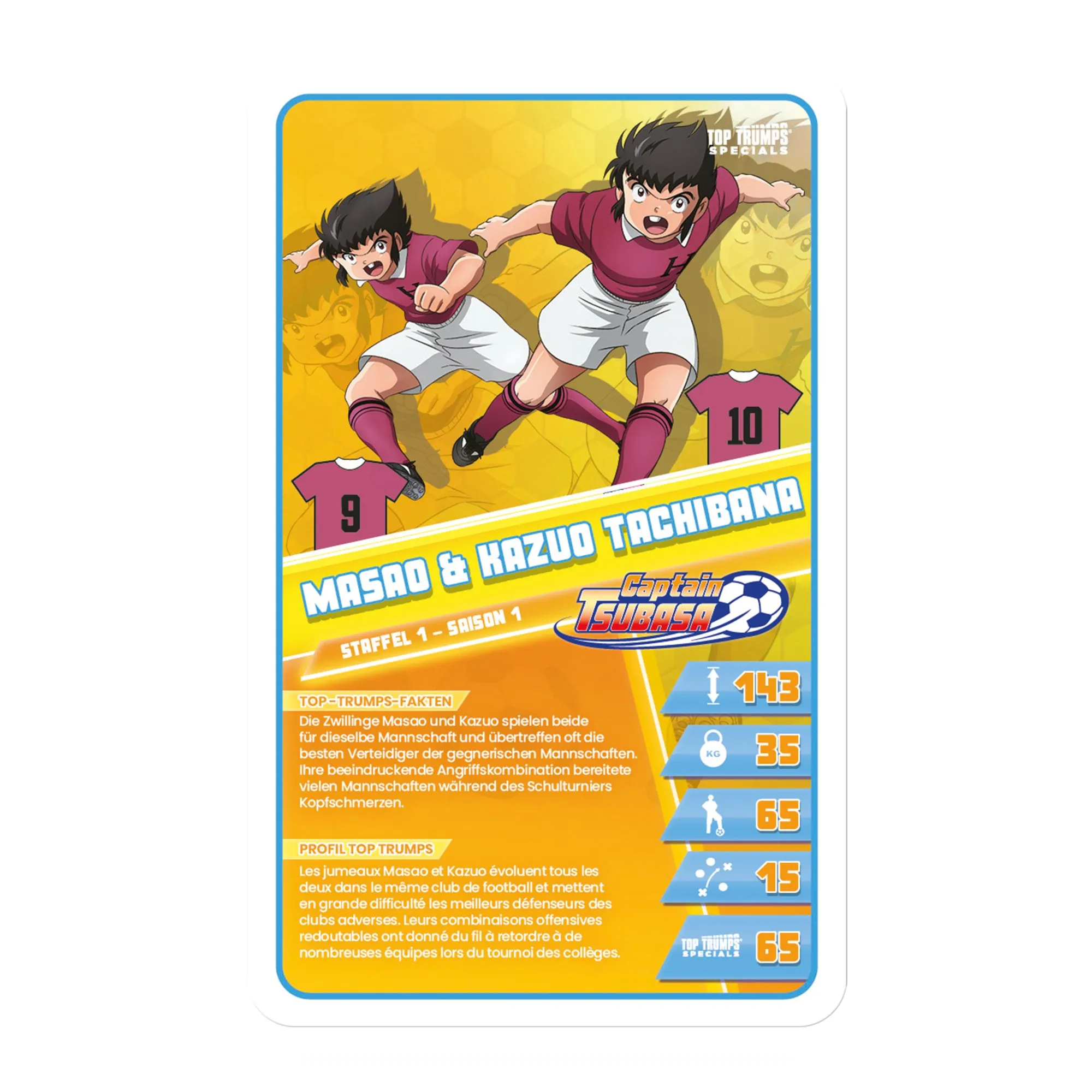 Top Trumps - Captain Tsubasa (deutsch/französisch)
