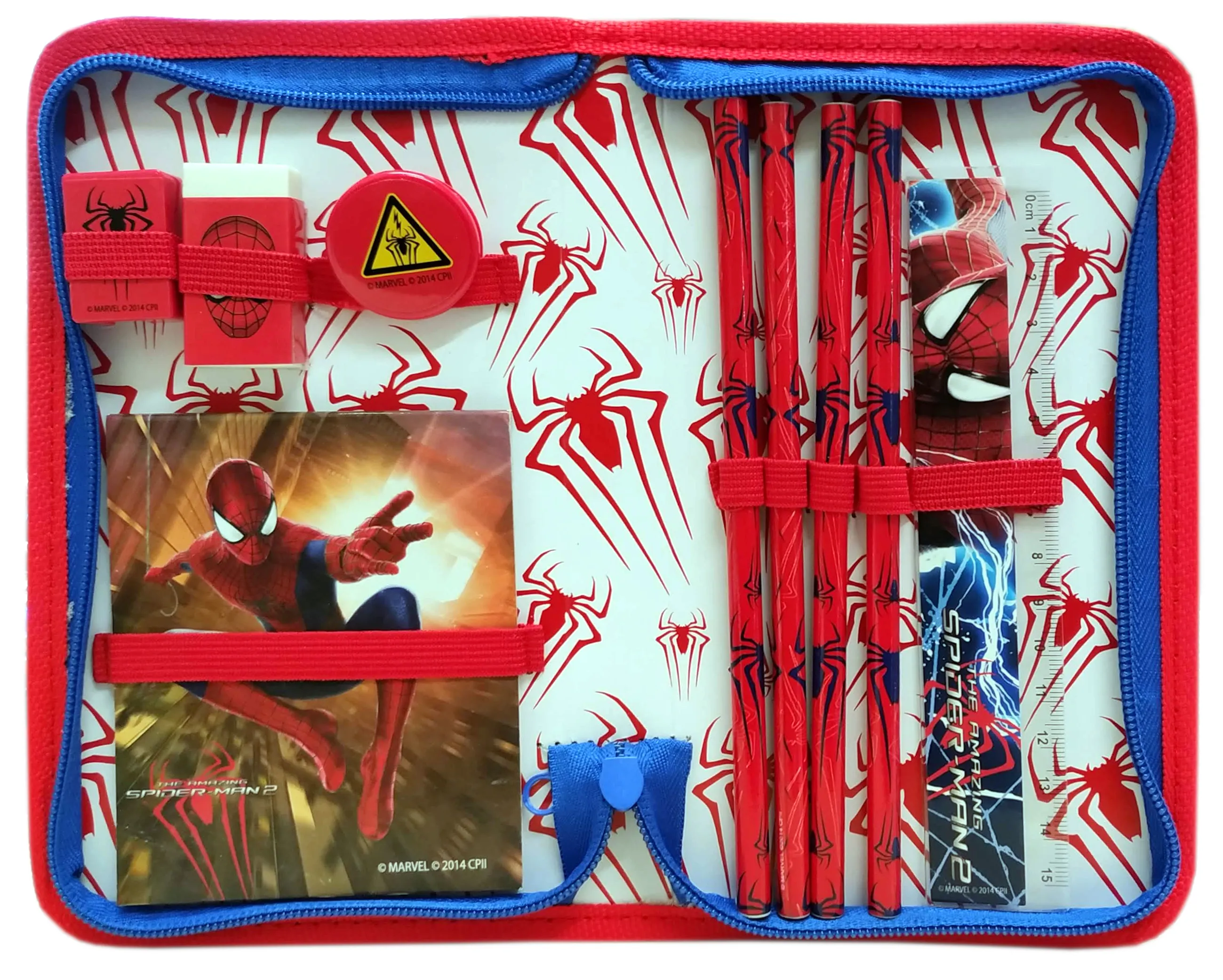 Großes Spiderman Schulstarter-Set (35-teilig)