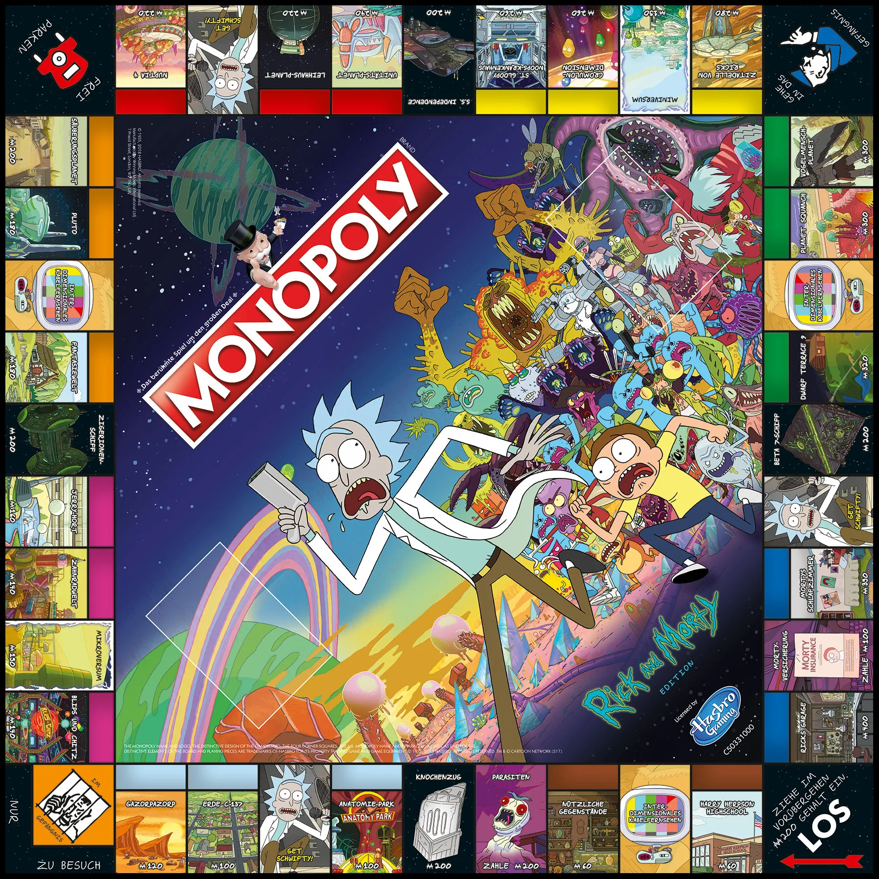 Monopoly - Rick and Morty (deutsch)