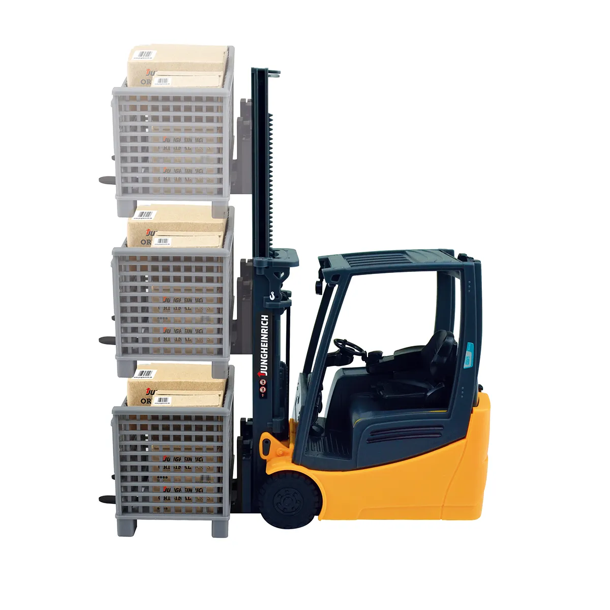 Happy People 34572 - Ferngesteuerter Gabelstapler - Jungheinrich (Maßstab 1:16)