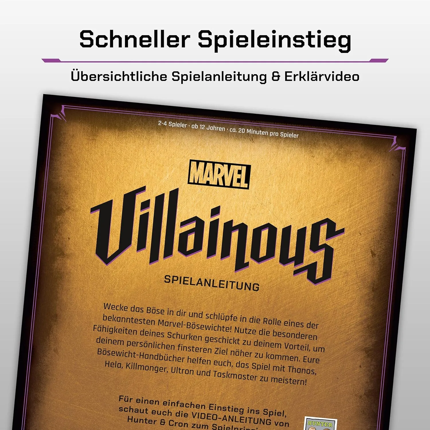 Ravensburger 26959 - Gesellschaftsspiel - Marvel Villainous: Infinite Power