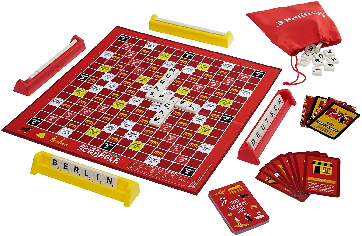 Mattel - Scrabble - Dialekt-Edition: Berlinerisch
