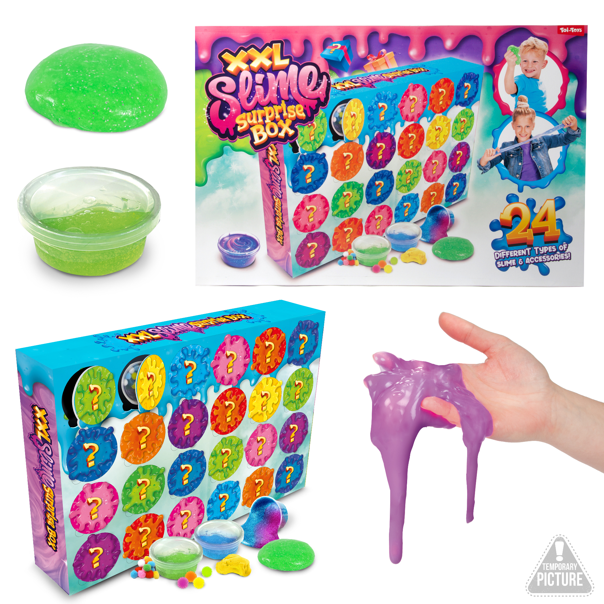 Toi-Toys 34567A - Adventskalender Slime Surprise Box 
