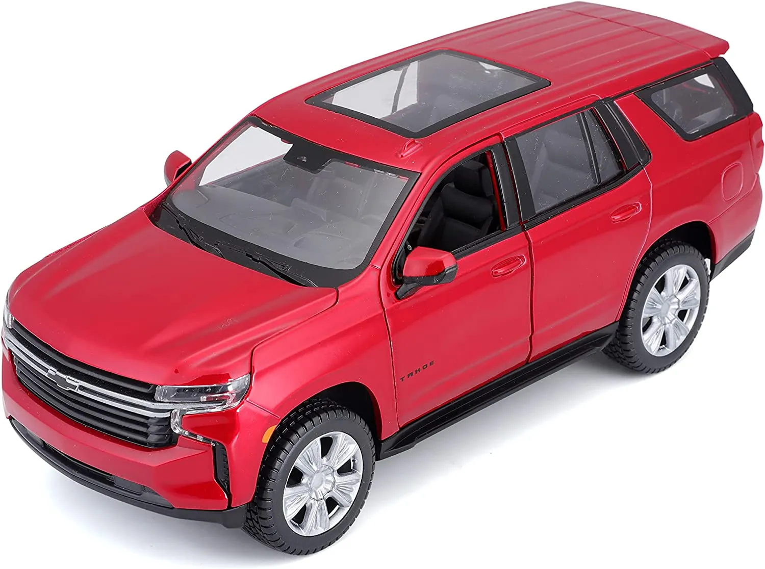 Maisto 31533 - Modellauto - Chevrolet Tahoe '21 (rot, Maßstab 1:26)