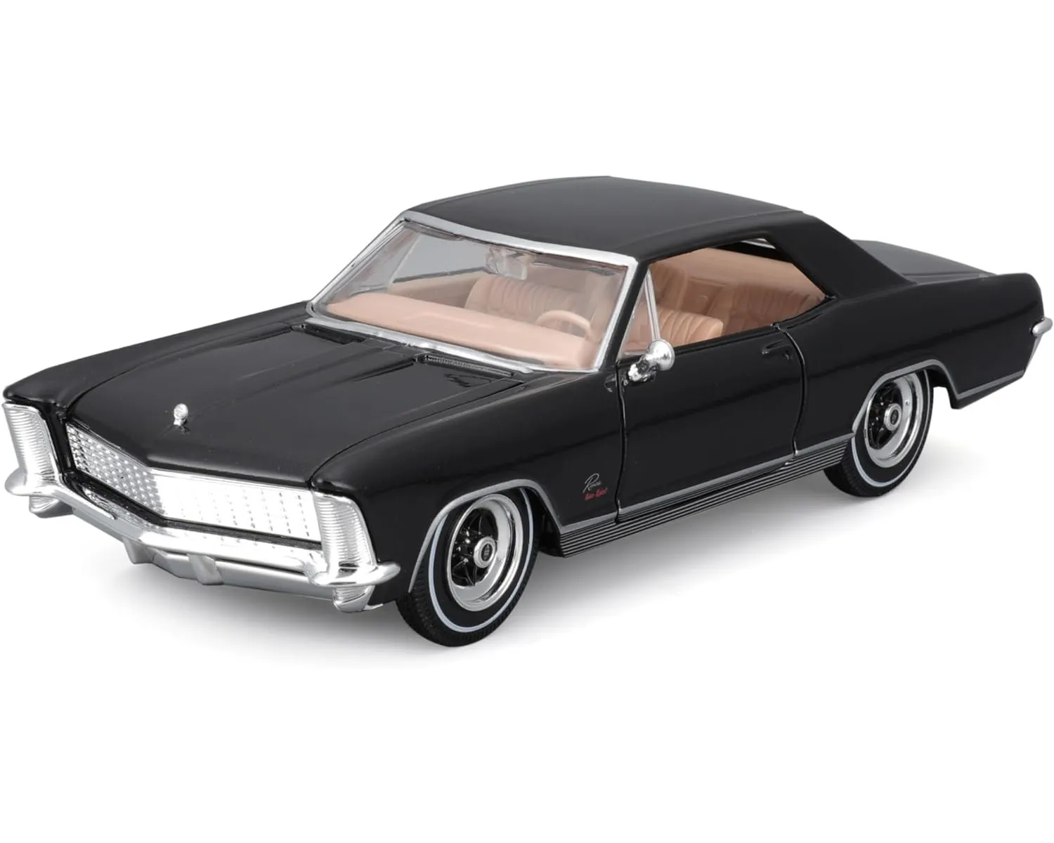 Maisto 31214 - Modellauto - Buick Riviera (schwarz, Maßstab 1:24)