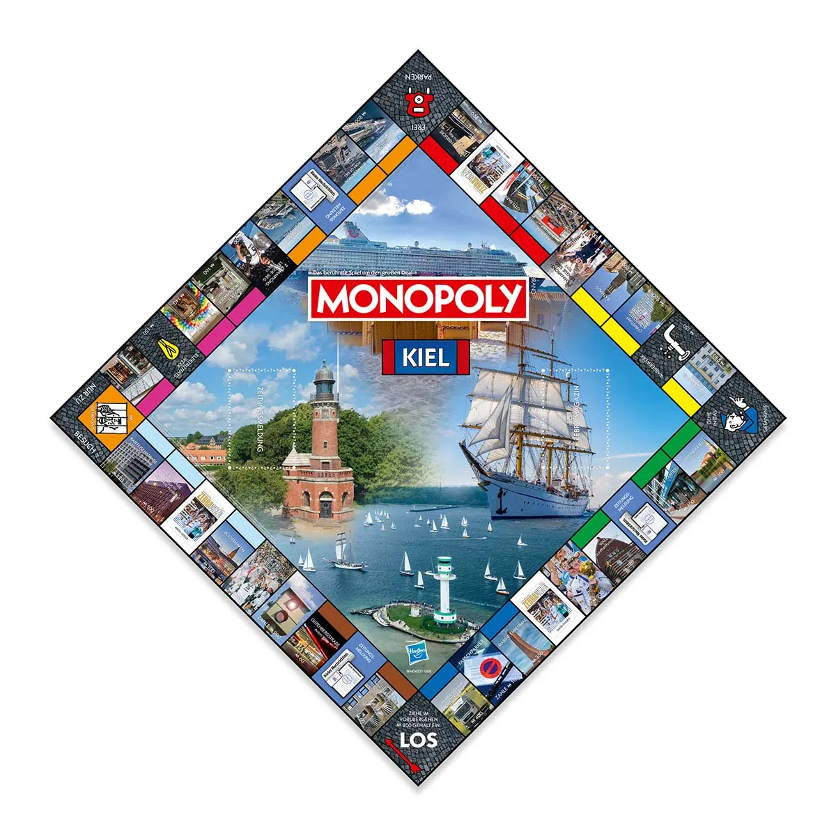 Monopoly - Kiel inkl. Top Trumps THW Kiel