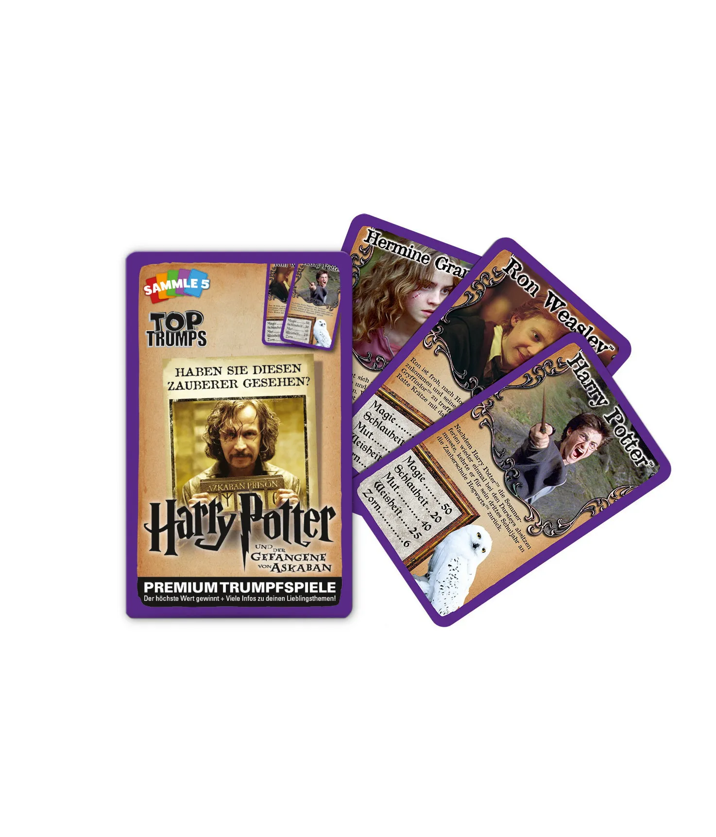 Top Trumps - Harry Potter und der Gefangene von Askaban
