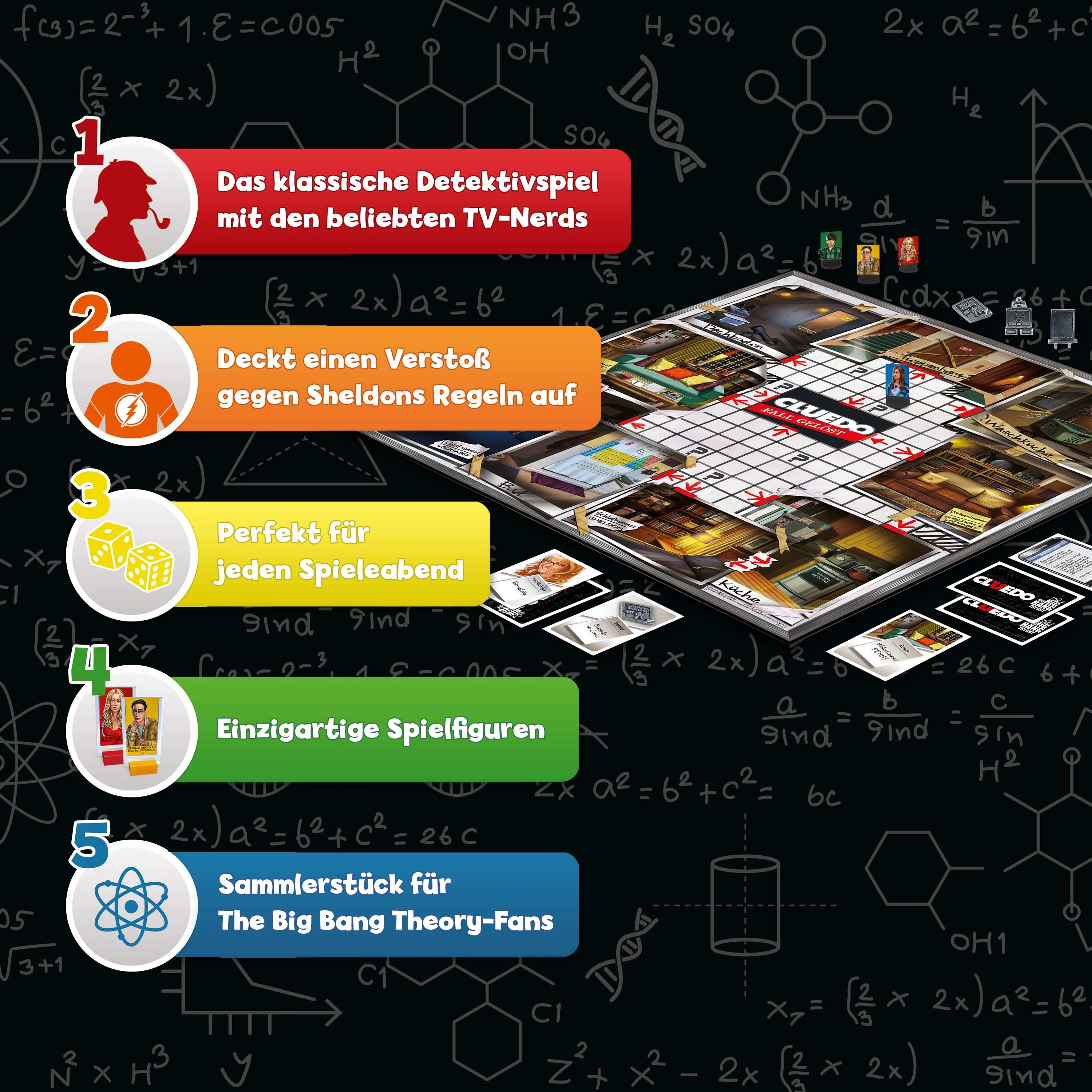 Cluedo - The Big Bang Theory (Deutsch)