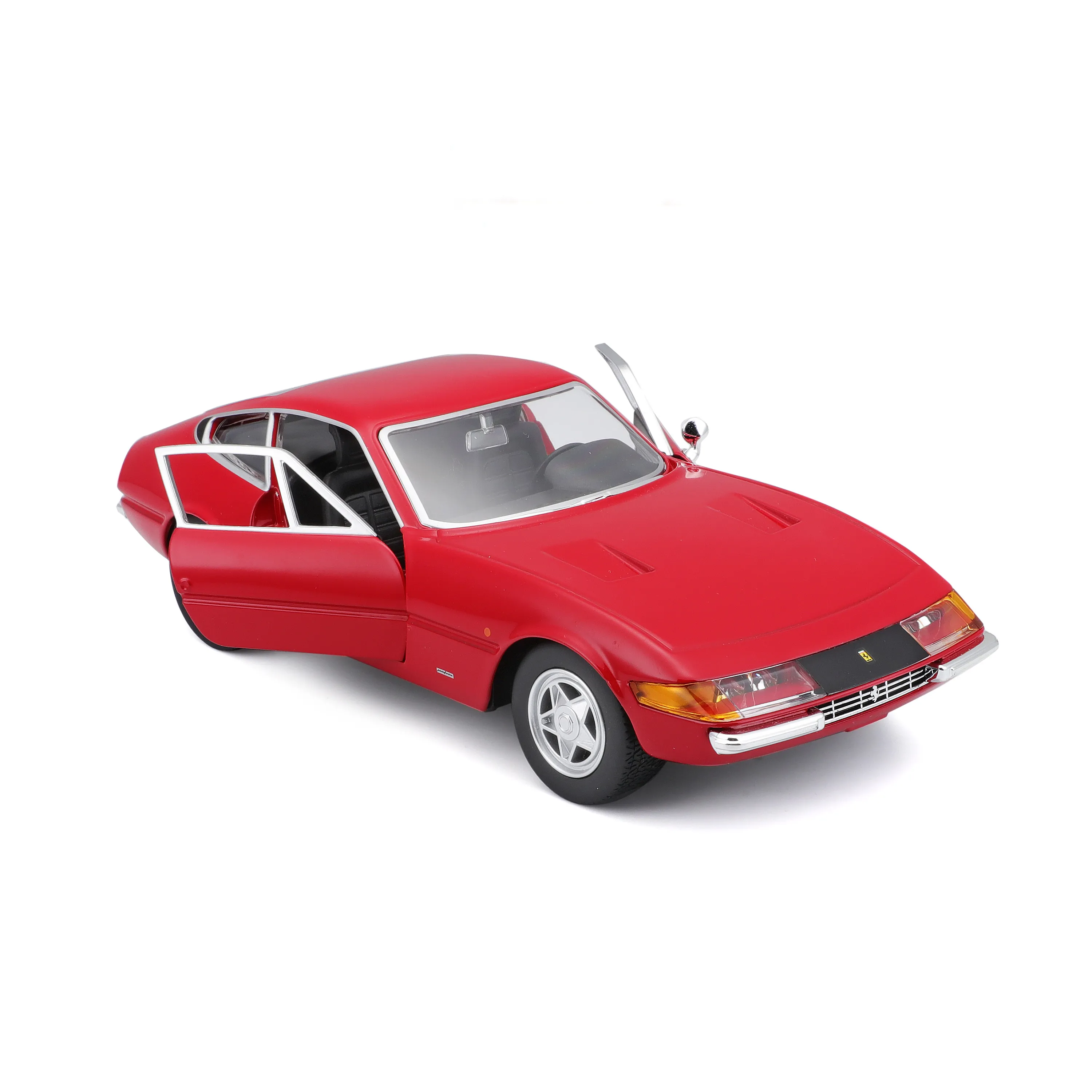 Bburago 18-26511 - Modellauto - Ferrari 365 GTB4 (rot, Maßstab 1:24)