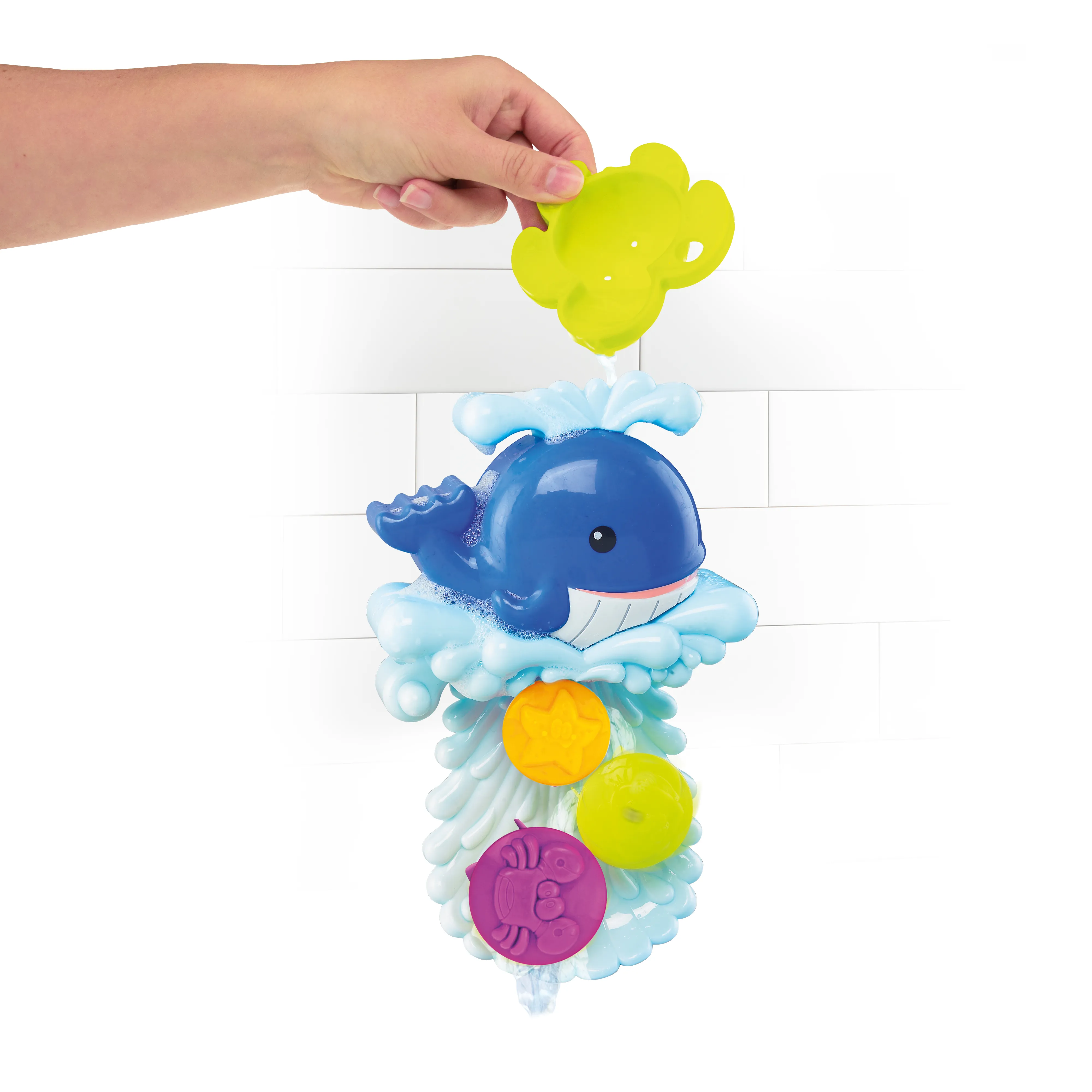 Toi-Toys 71222A - Little Stars - Wassermühle mit Saugnapf