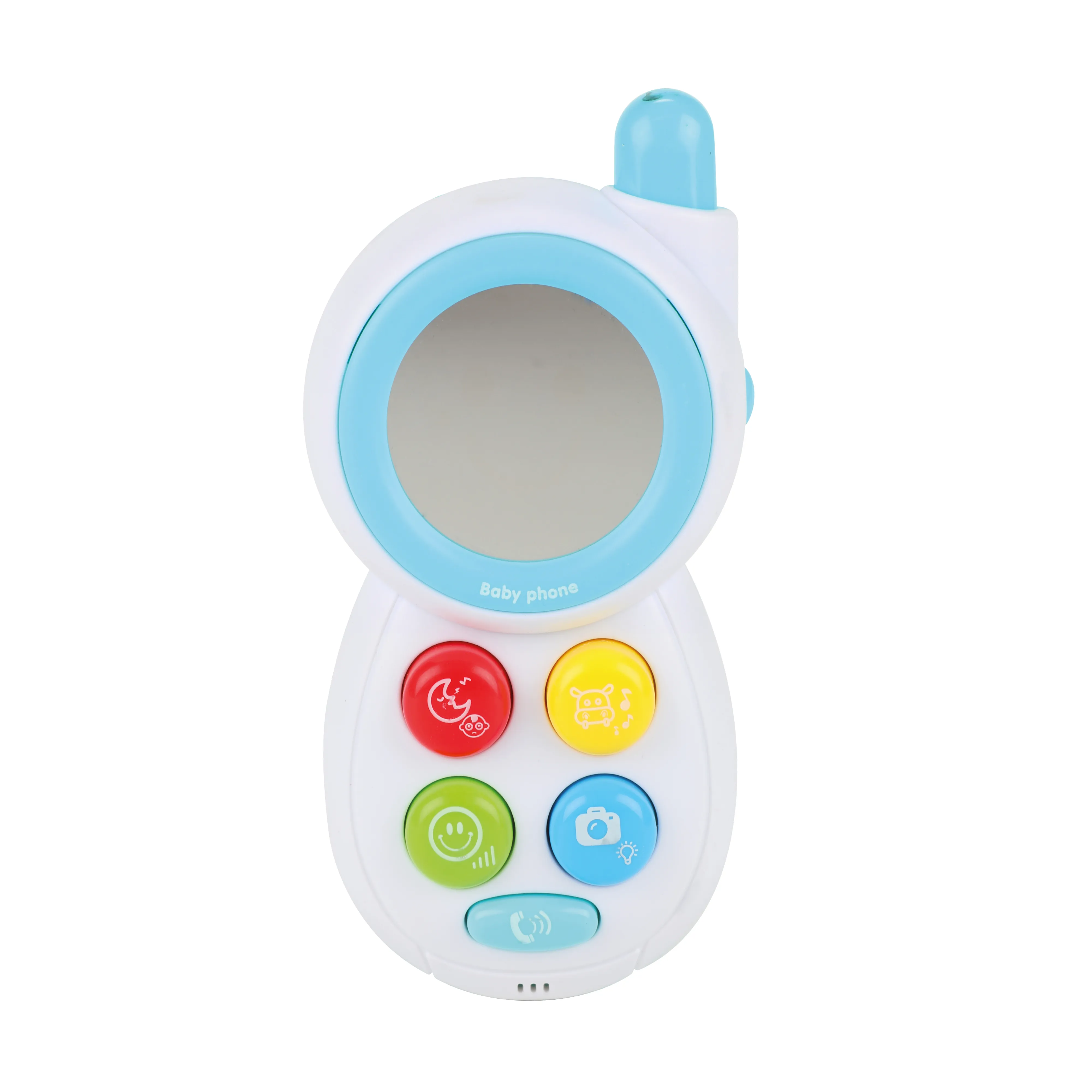 Toi-Toys LITTLE STARS Baby Telefon mit Licht, Sound & Spiegel