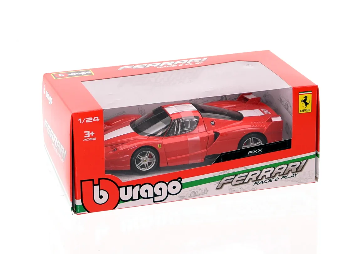Bburago 18-26555 - Modellauto - Ferrari FXX (rot, Maßstab 1:24)