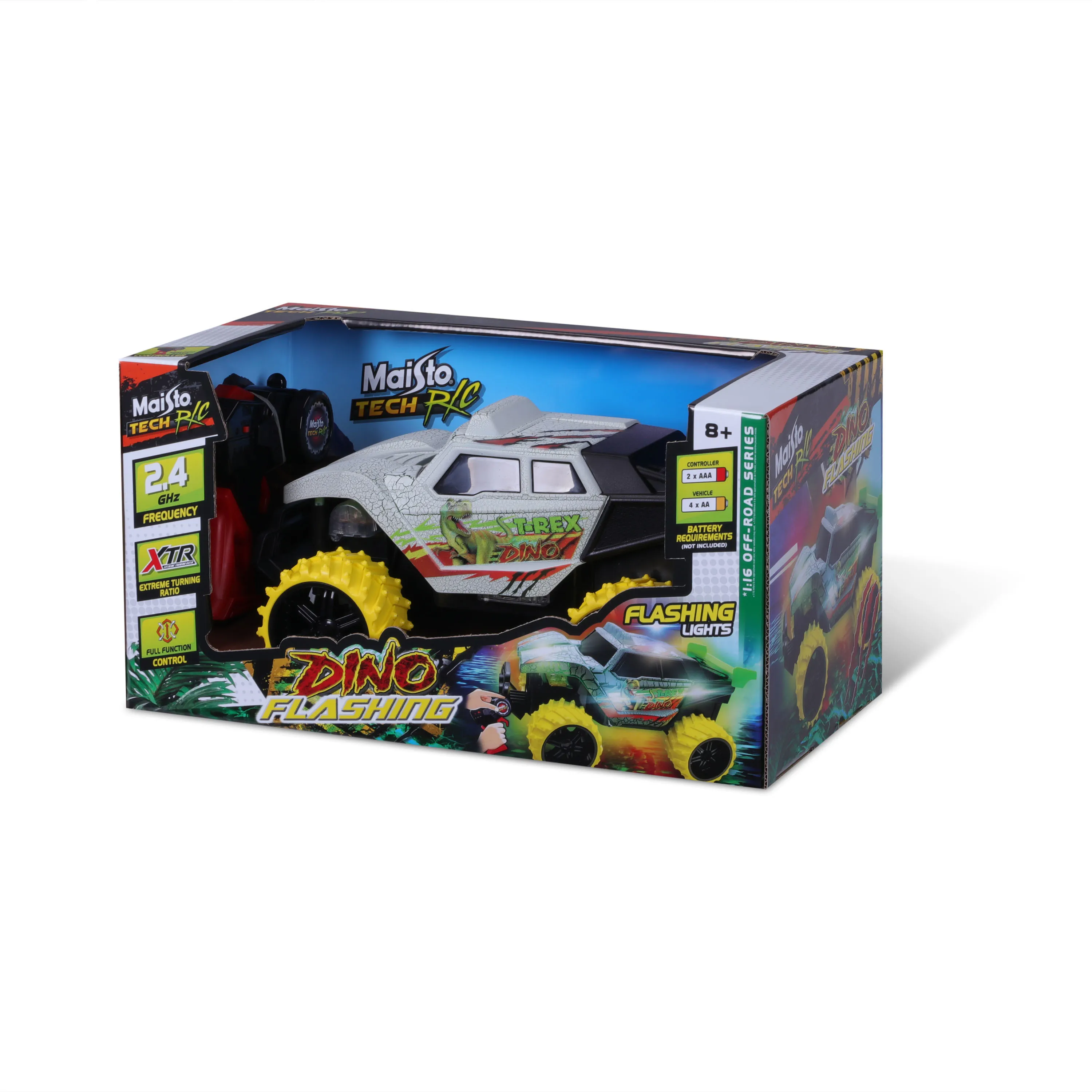 Maisto Tech 82638 - Ferngesteuertes Auto - Dinoshock (Maßstab 1:16)