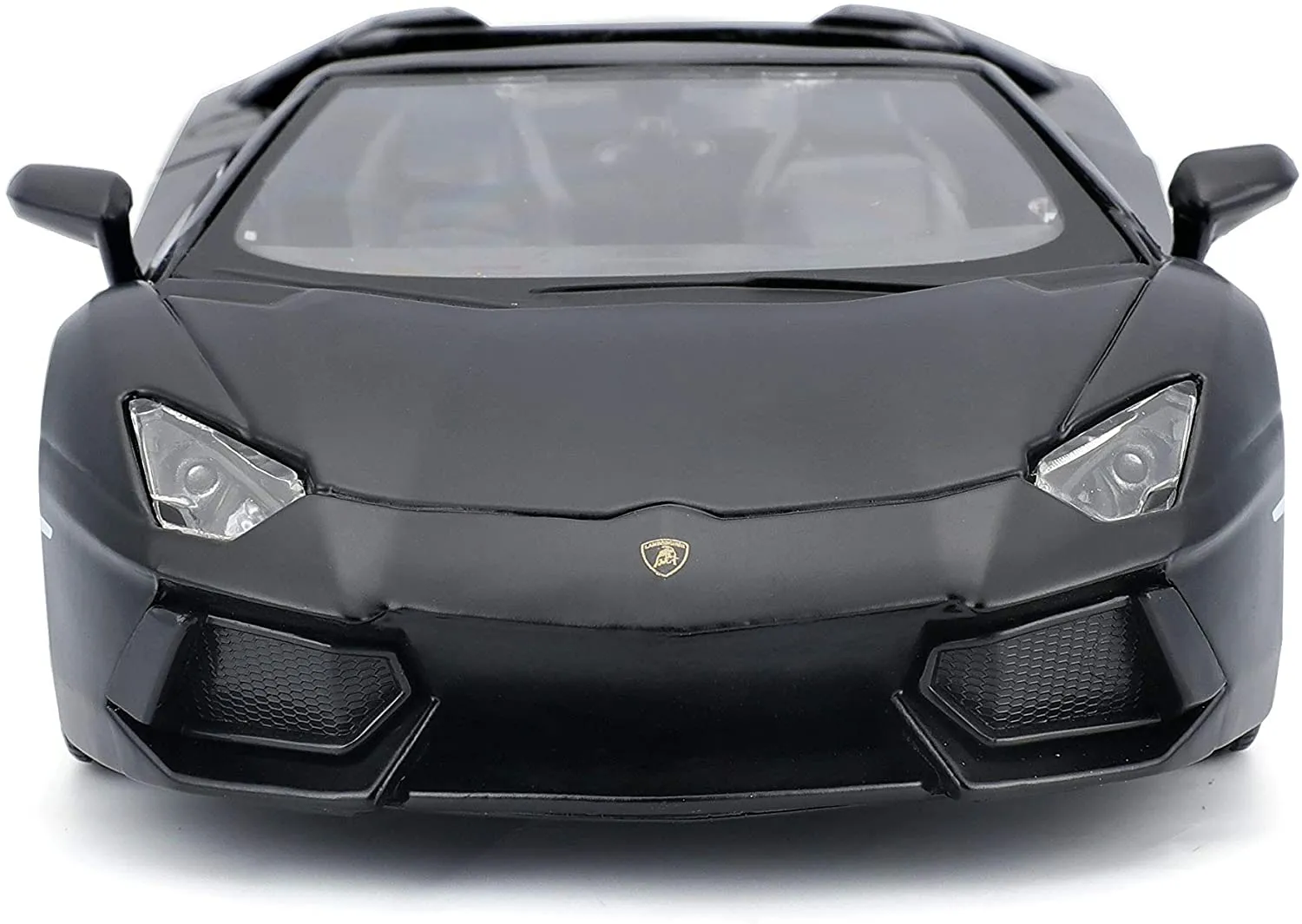 Maisto 31504 - Modellauto -  Lamborghini Aventador LP 700-4 Roadster (mattschwarz, Maßstab 1:24)