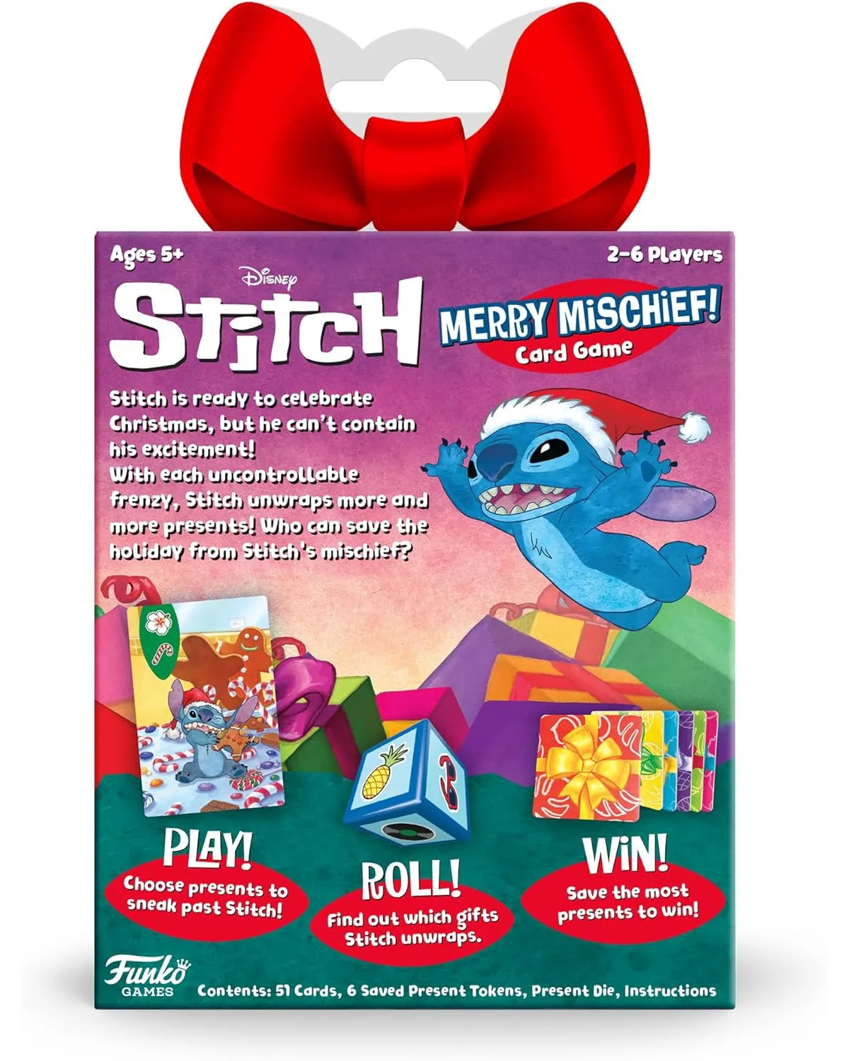 Funko - Kartenspiel - Lilo & Stitch Merry Mischief (englisch)