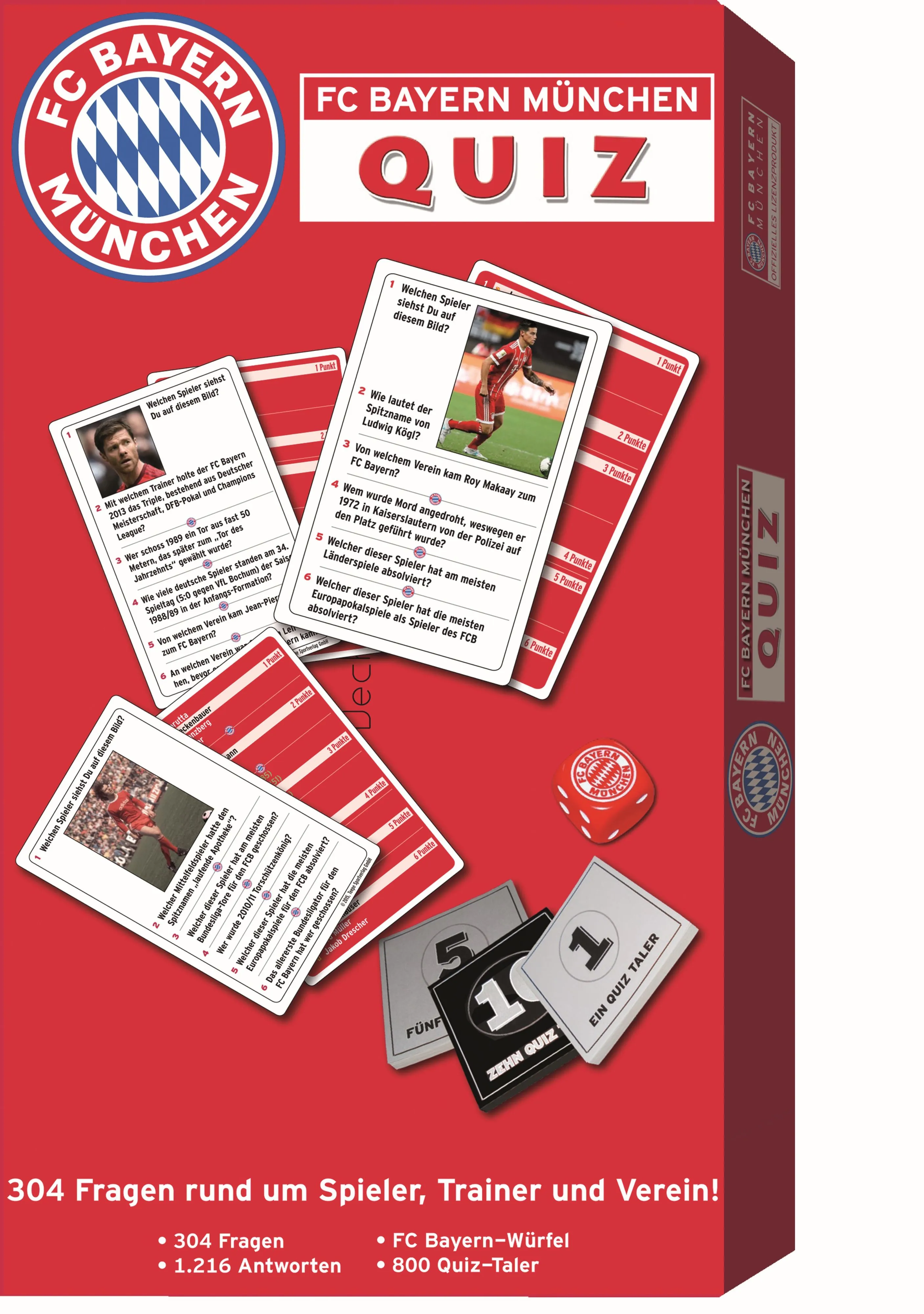 Teepe Verlag 22596924 - Bayern München Quiz