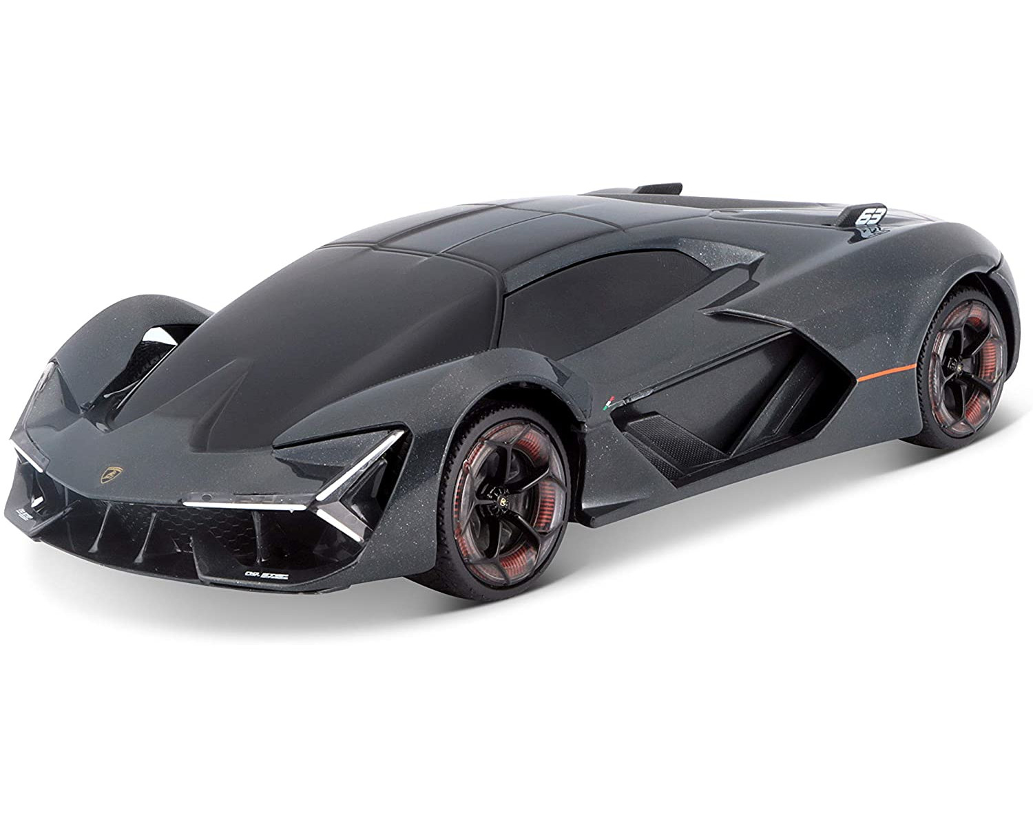 Maisto Tech 81507 - Ferngesteuertes Auto -  Lamborghini Terzo Millennio (schwarz, Maßstab 1:24) 
