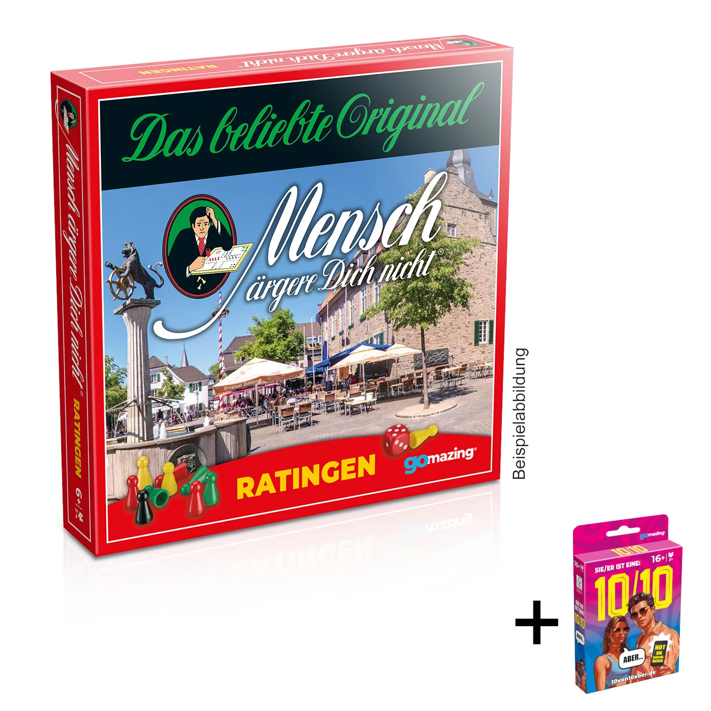 Mensch ärgere Dich nicht® - Ratingen inkl. GRATISPRÄMIE 10von10