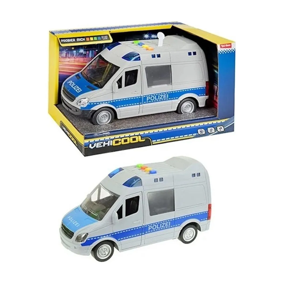 Toi-Toys 24053A - VEHICOOL Super Polizeibus (DE)