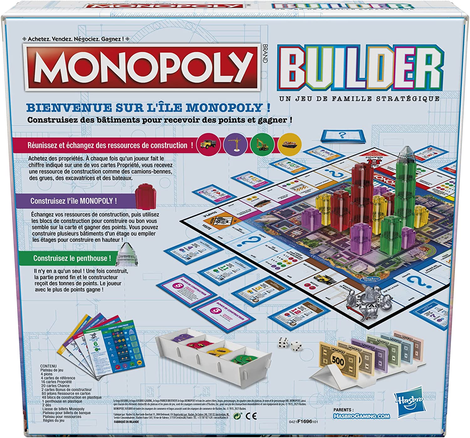 Hasbro - Monopoly - Builder (französisch)