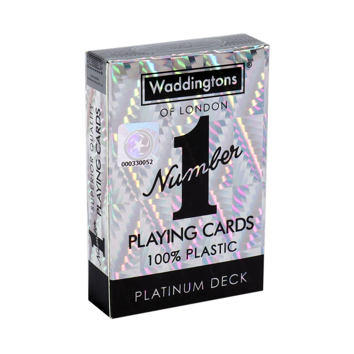 Number 1 Spielkarten Platin Edition
