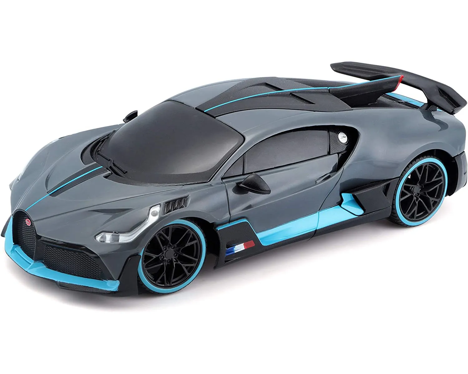 Maisto Tech 81515 - Ferngesteuertes Auto - Bugatti Divo (grau, Maßstab 1:24)