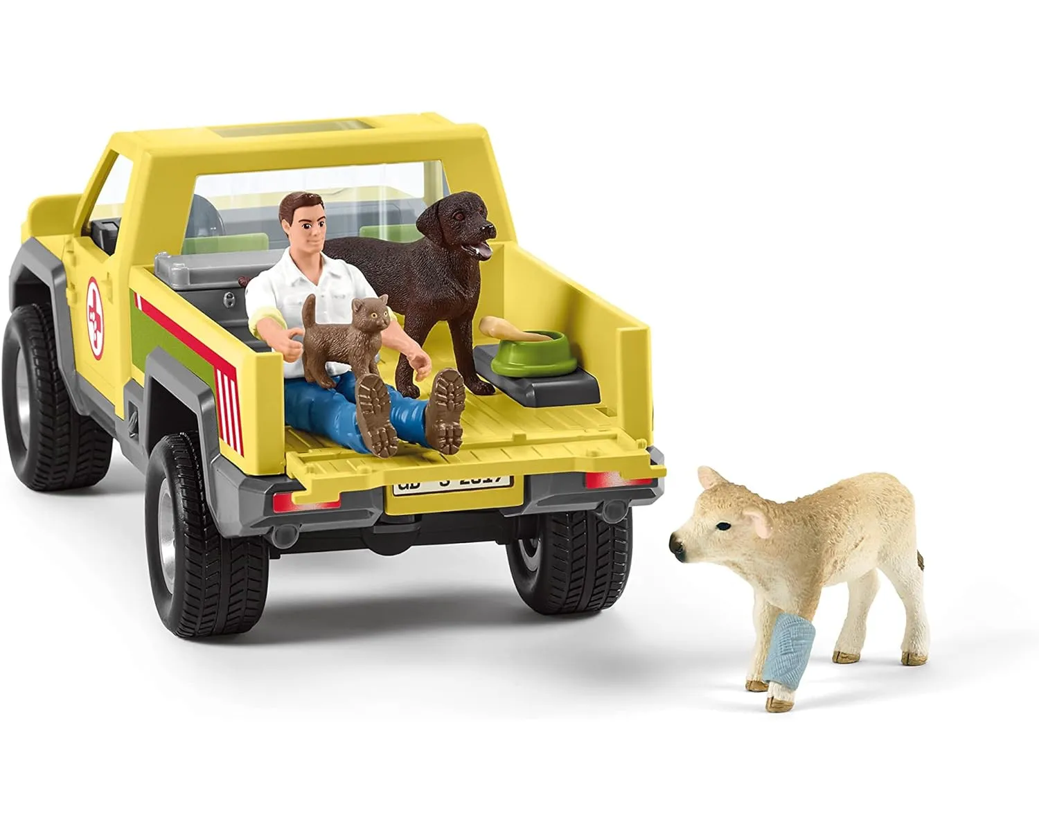 Schleich 42503 - Tierfiguren Farm World - Tierarztbesuch auf dem Bauernhof