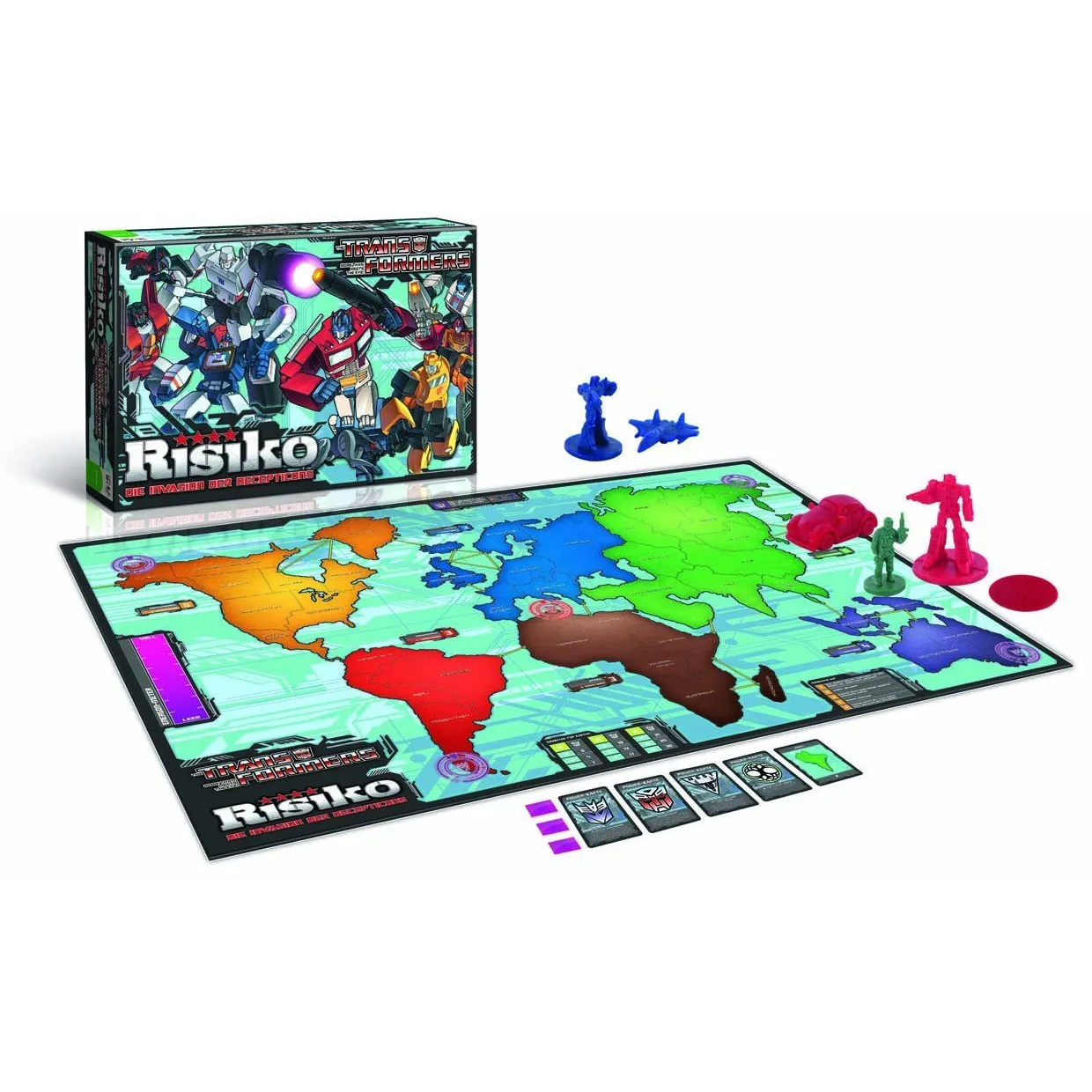 Monopoly Transformers + Risiko Transformers + Top Trumps Transformers