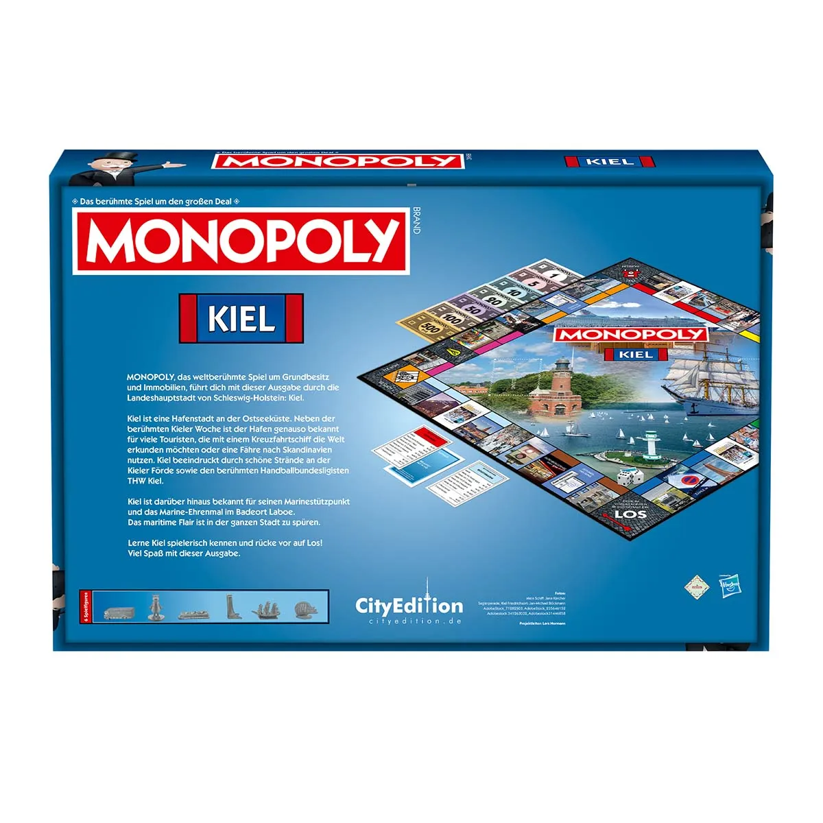 Monopoly - Kiel inkl. Top Trumps THW Kiel