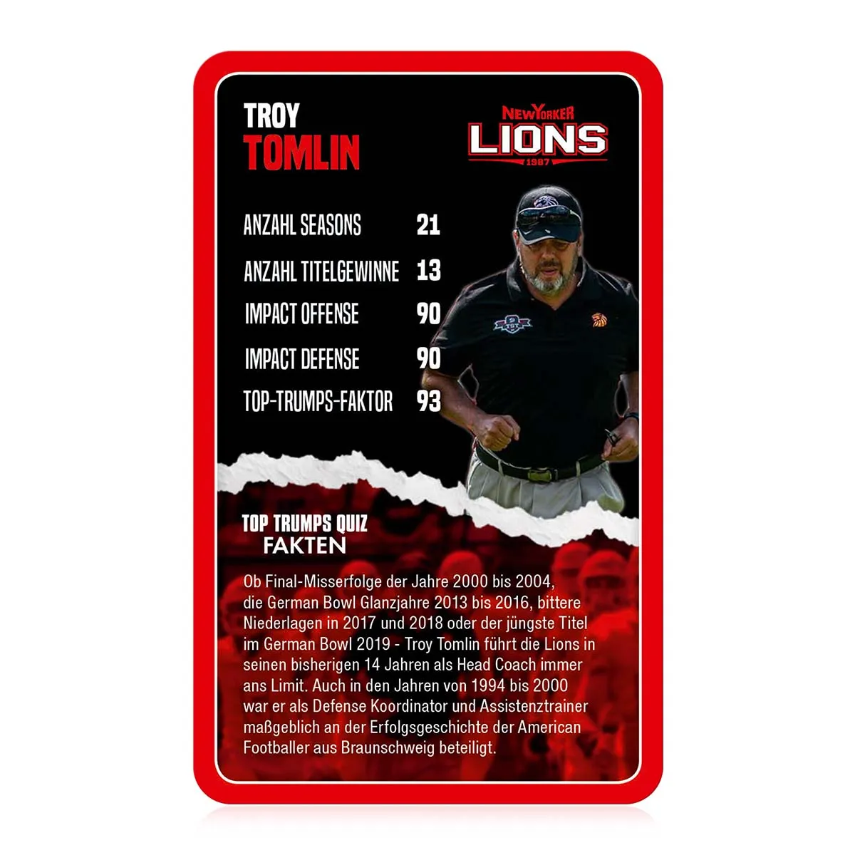 Top Trumps - New Yorker Lions Braunschweig