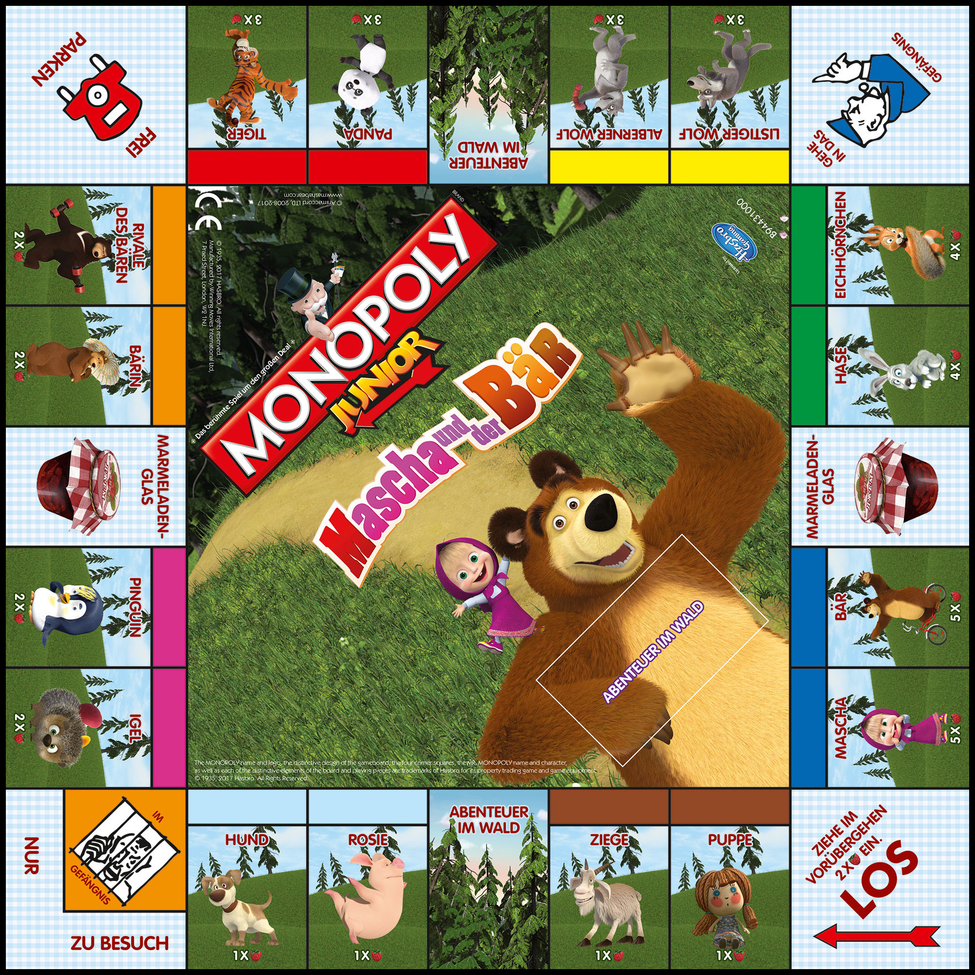 Monopoly Junior Masha und der Bär