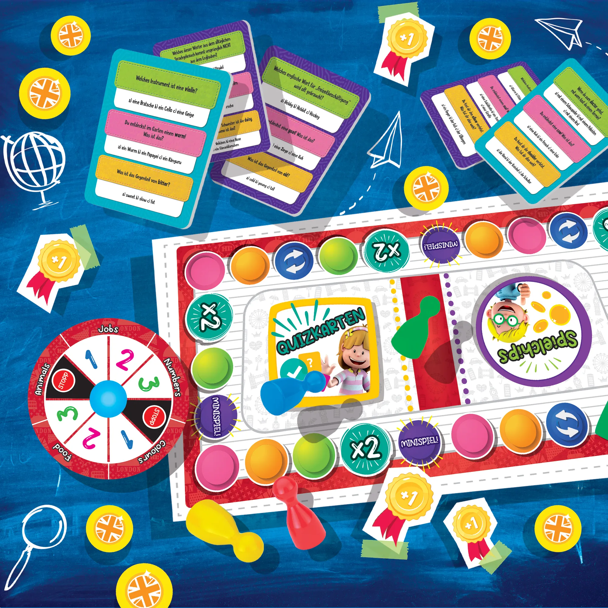 Lisciani DE48892 - Das Englisch Quiz