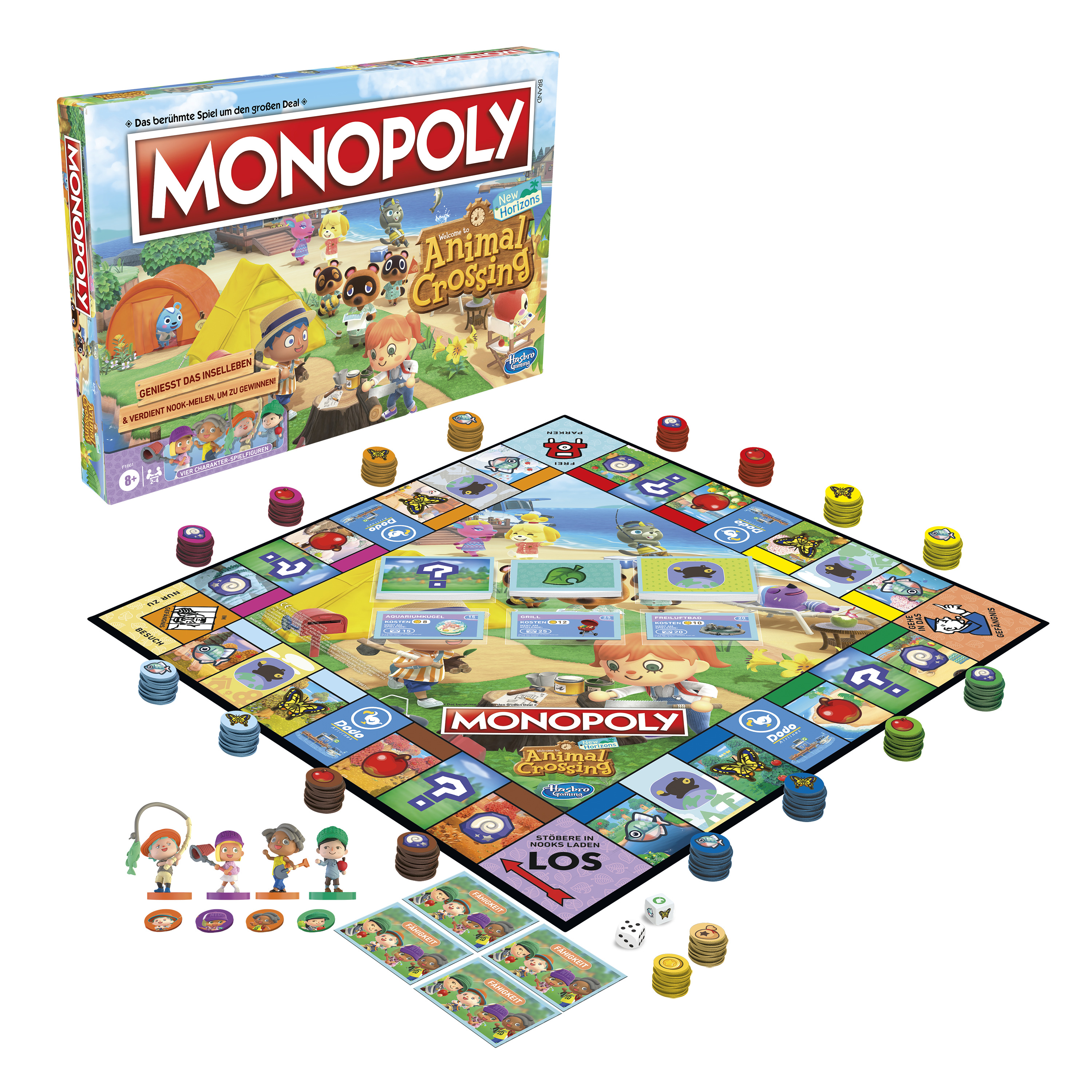 Hasbro - Monopoly - Animal Crossing New Horizons (B-Ware / Verpackung beschädigt)