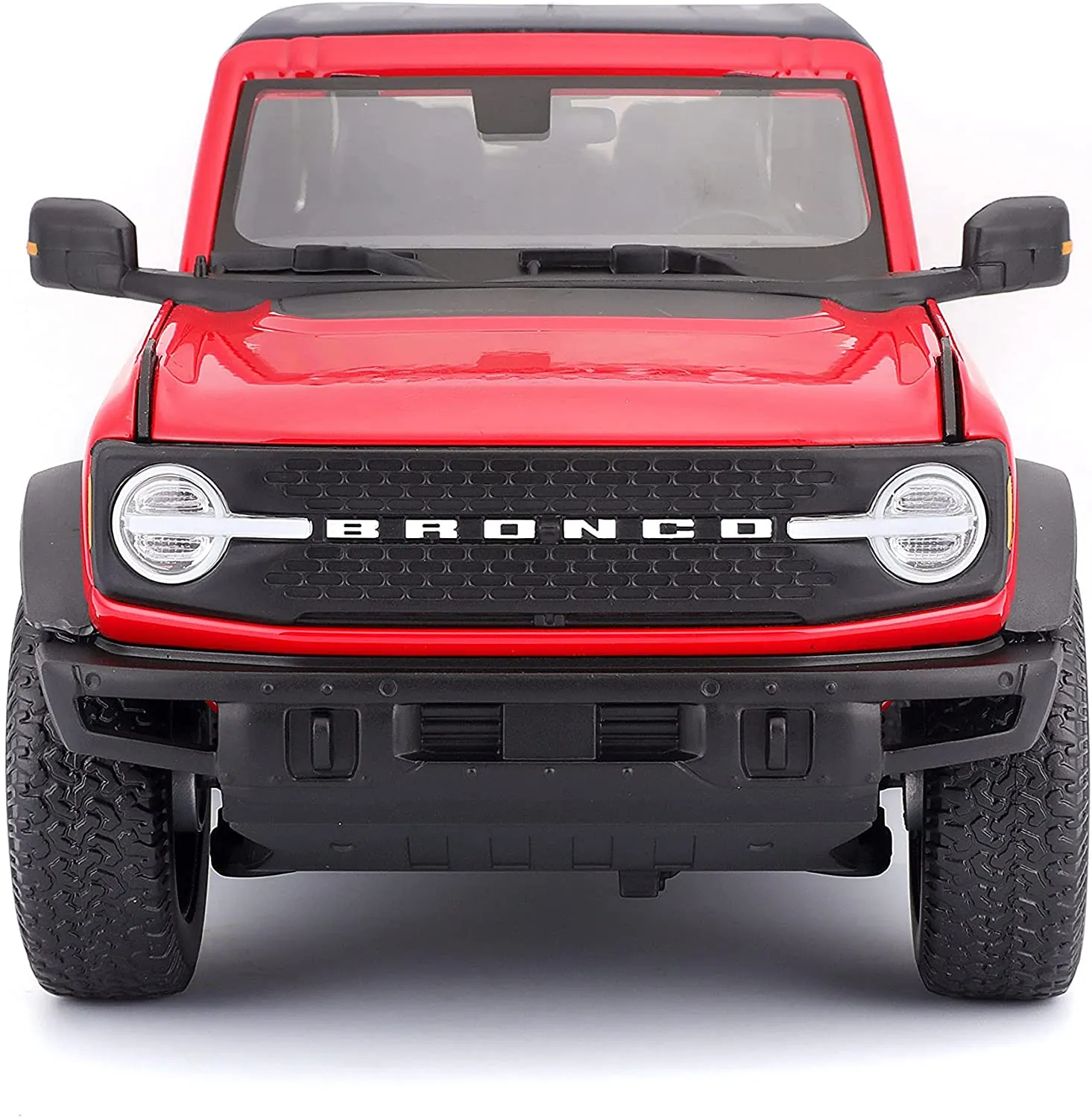 Maisto 31456 - Modellauto - Ford Bronco '21 Wildtrak (rot, Maßstab 1:18)