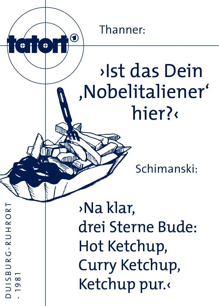 Tatort - Der Magnet Külschrankmagnet