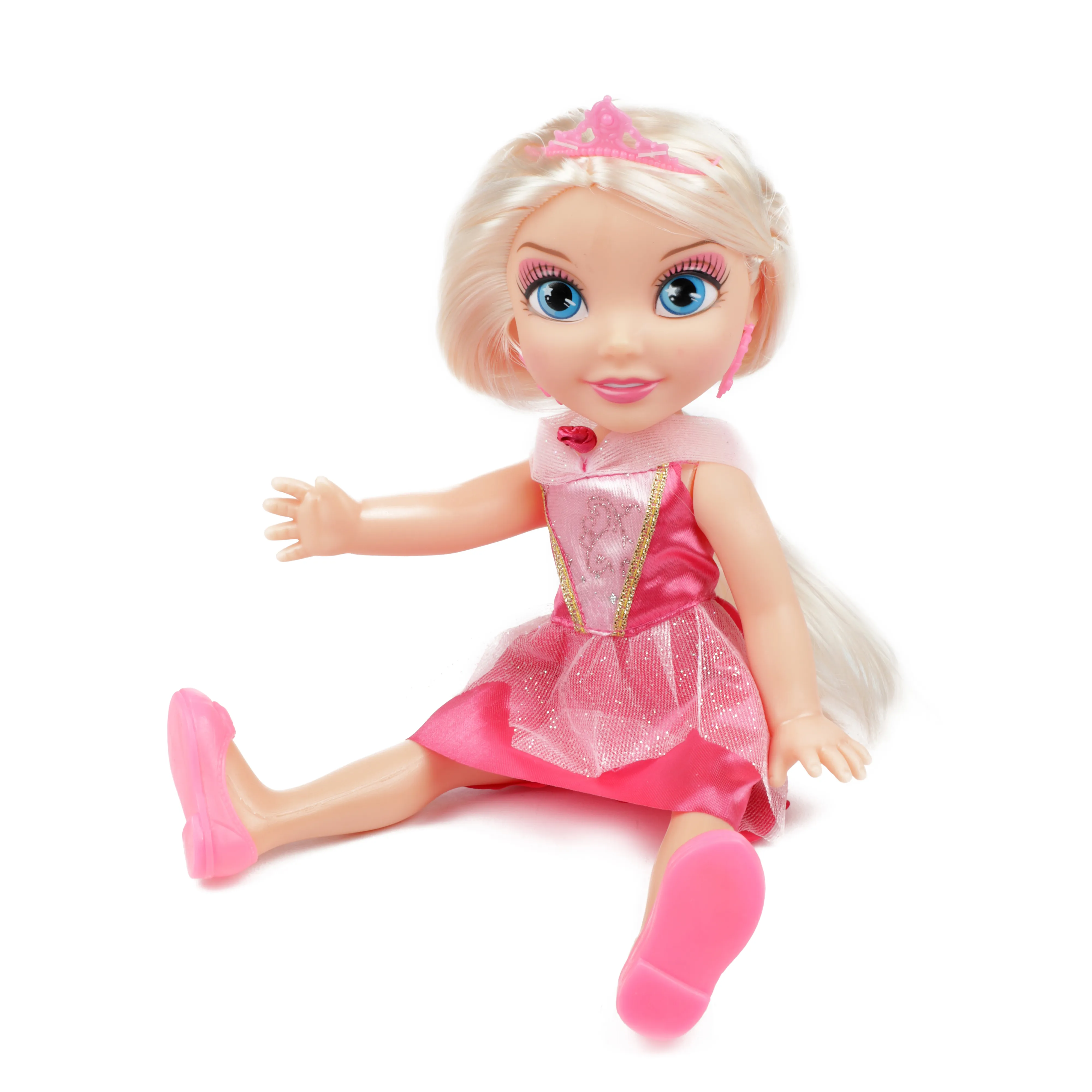 Toi-Toys - PRINCESS FRIENDS - Prinzessin - Puppe rosa (30cm)