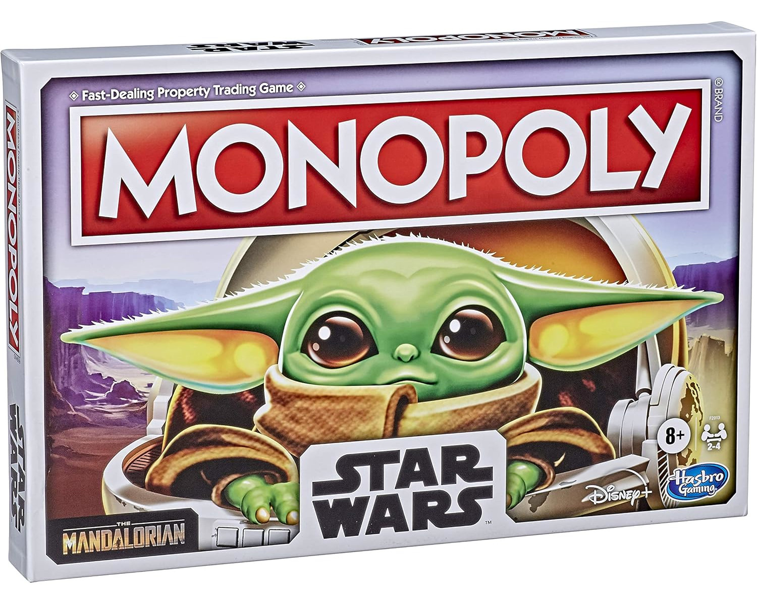 Hasbro F2013 - Brettspiel - Monopoly Star Wars Mandalorian (Englisch)