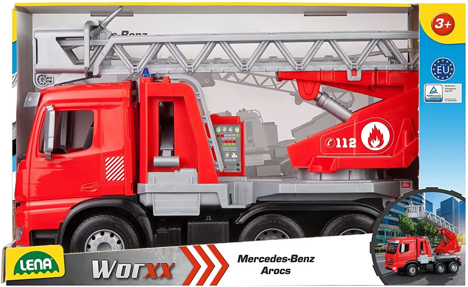 Lena - Worxx Feuerwehrauto - Mercedes-Benz Arocs (49cm)