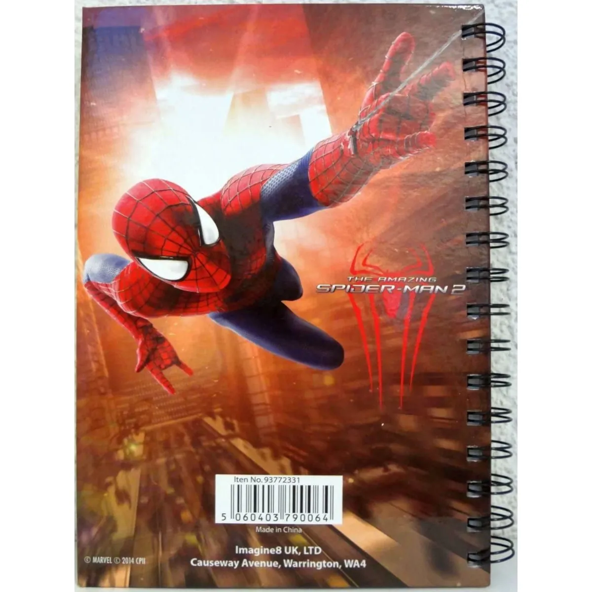 Spiderman Notizbuch (Hardcover, A5)