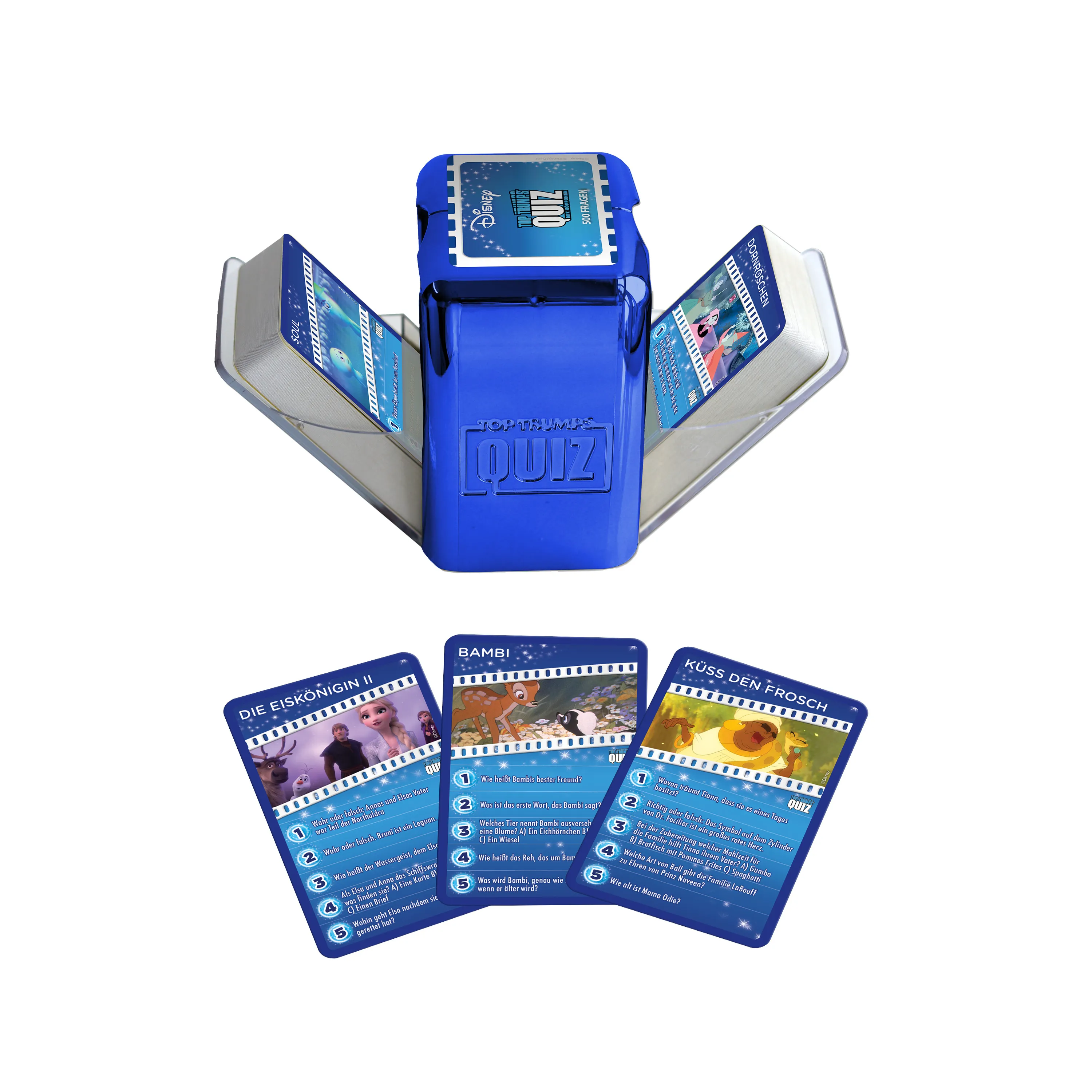 Top Trumps Quiz - Disney (Neuauflage im Metallic Case)