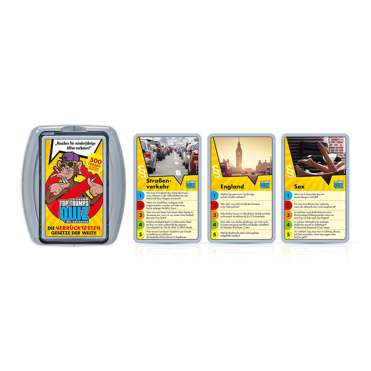 Top Trumps Quiz - Die verrücktesten Gesetze der Welt