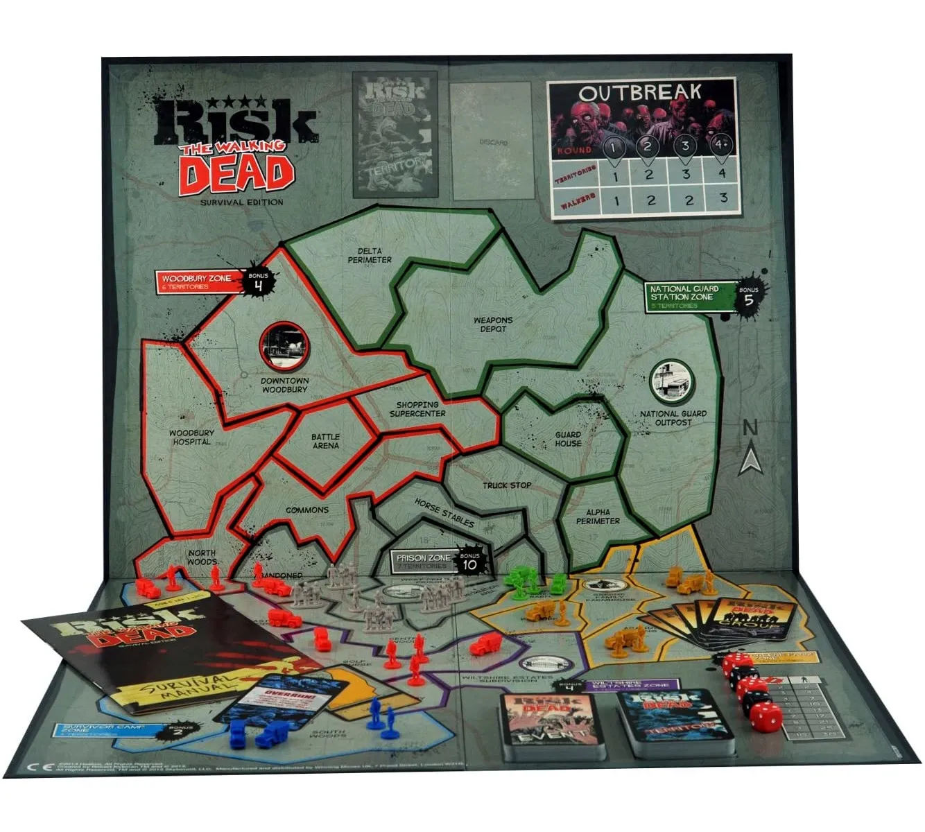 Risk - The Walking Dead - Survival Edition (englisch)