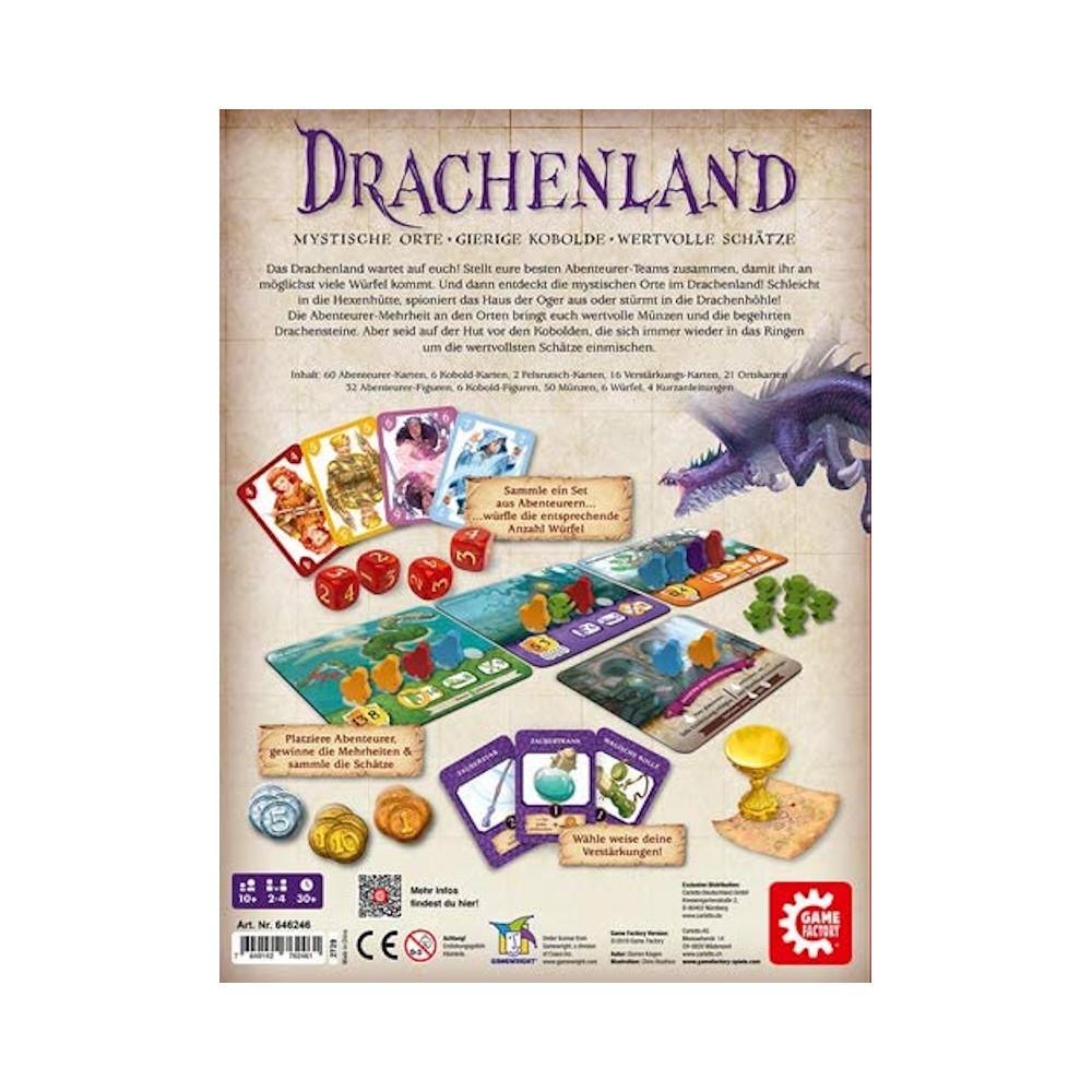 Game Factory - Brettspiel - Drachenland