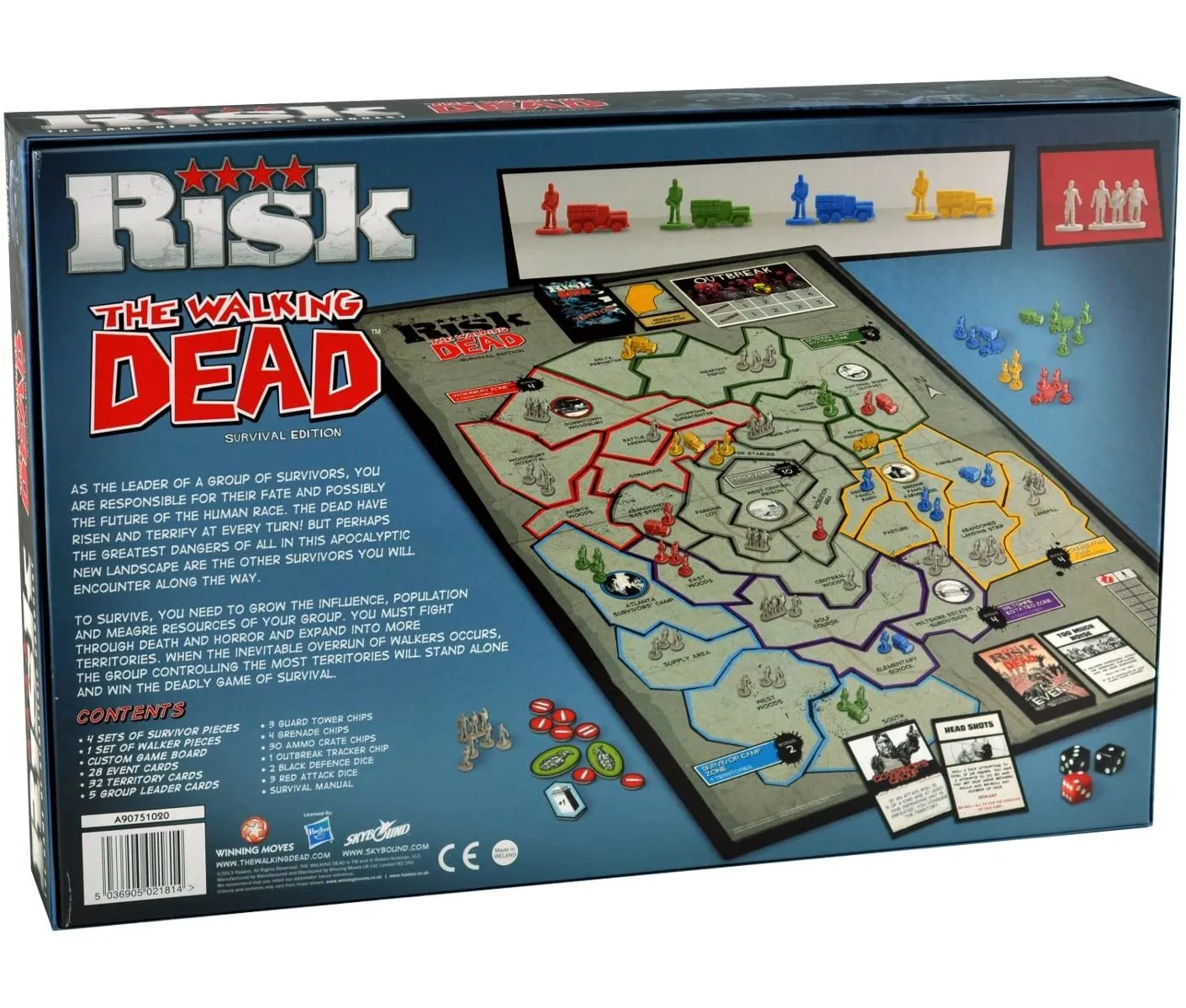 Risk - The Walking Dead - Survival Edition (englisch)