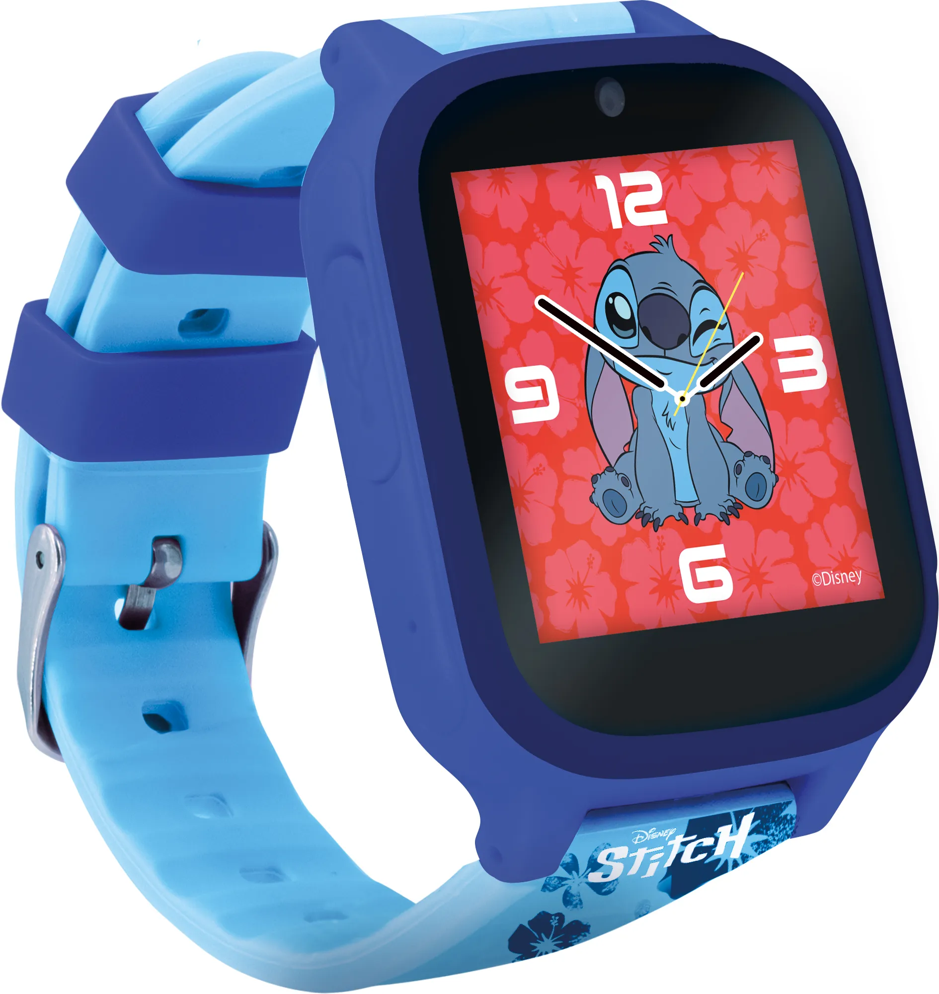 Lisciani 107230 - Disney Stitch Smartwatch Digitaluhr mit Kamera und Spielen