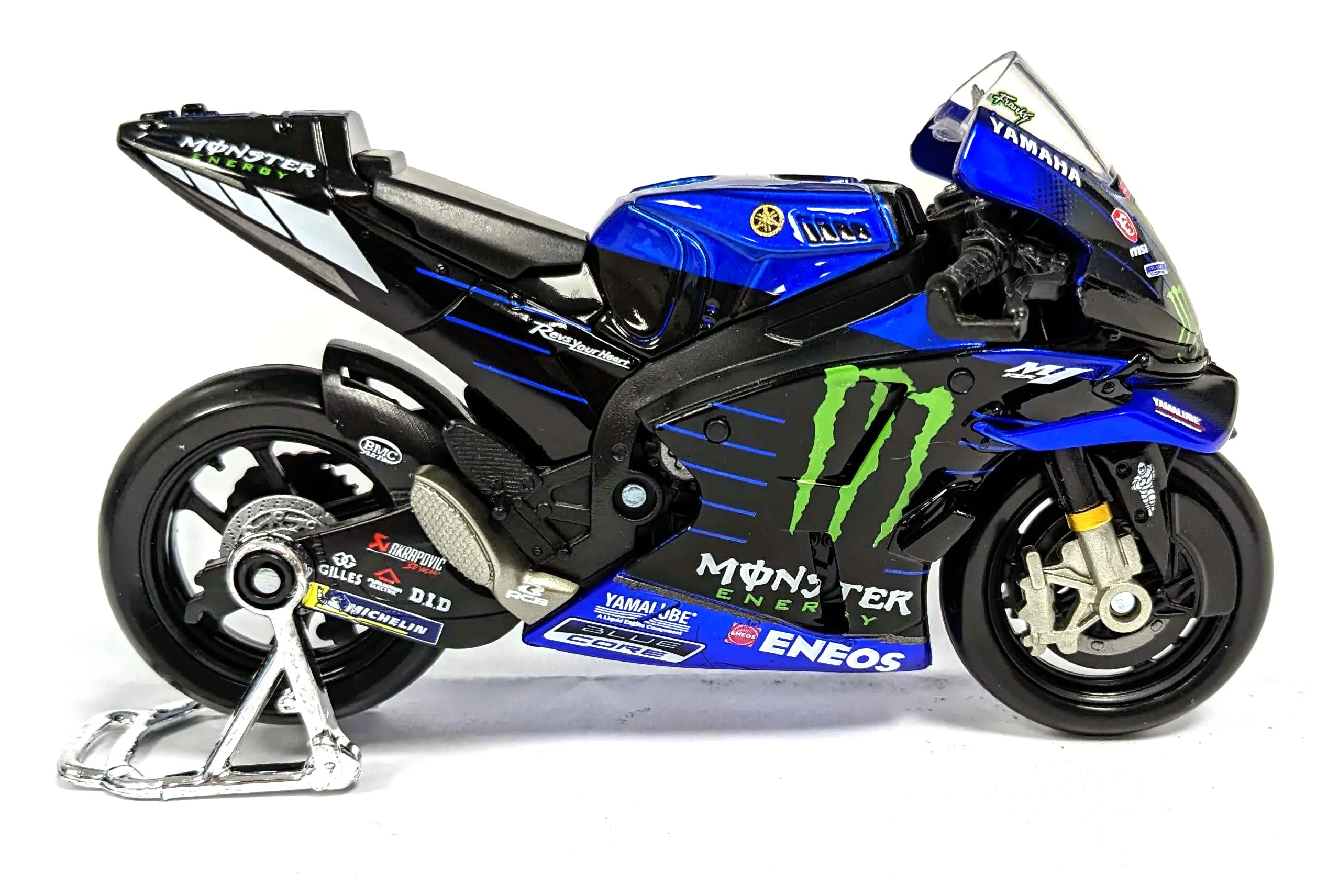 Maisto 36373 - Modellmotorrad - MotoGP Yamaha YZR-M1 (#21 Franco Morbidelli, Maßstab 1:18)